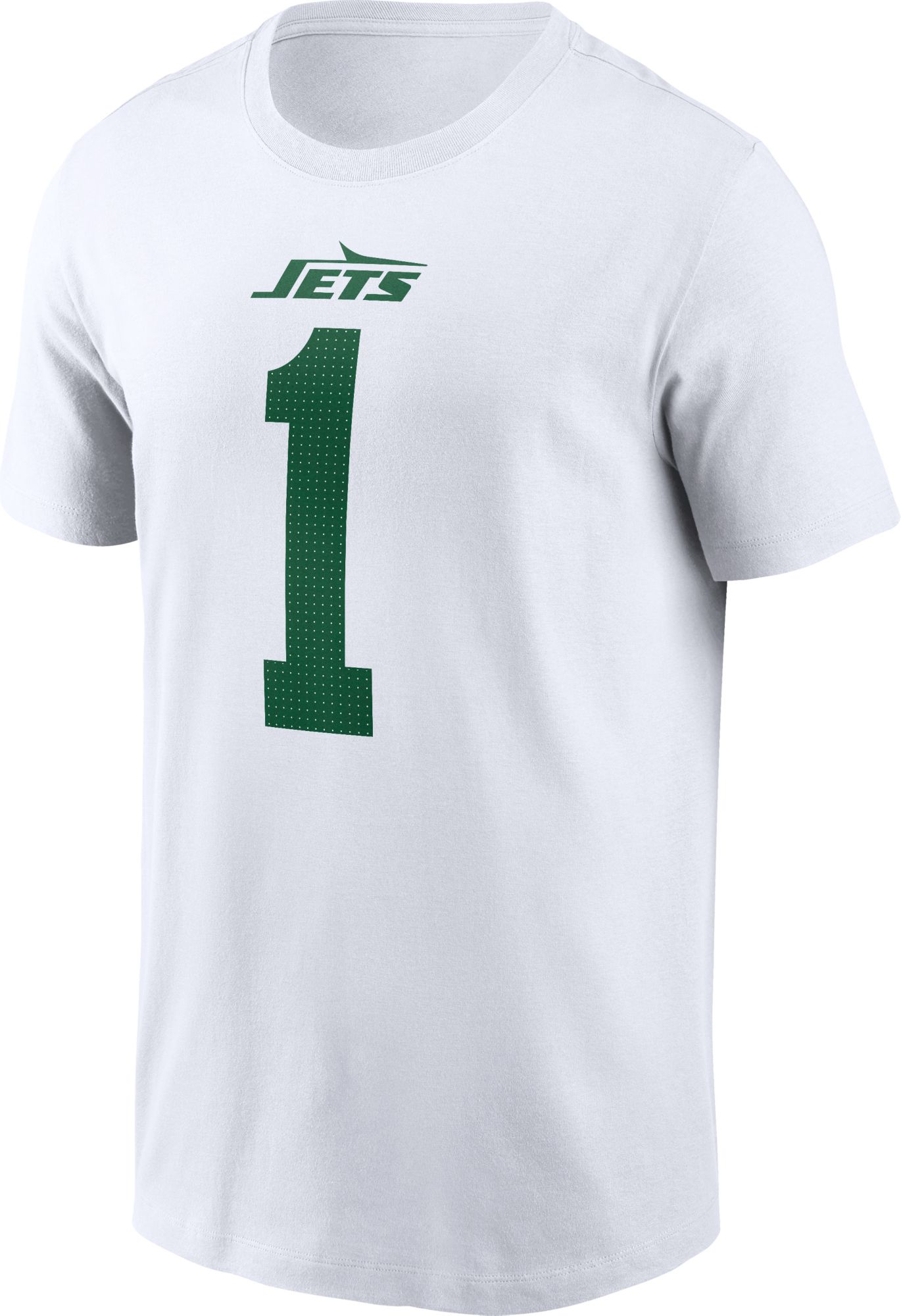 Nike Men's New York Jets Ahmad Sauce Gardner #1 White T-Shirt product image