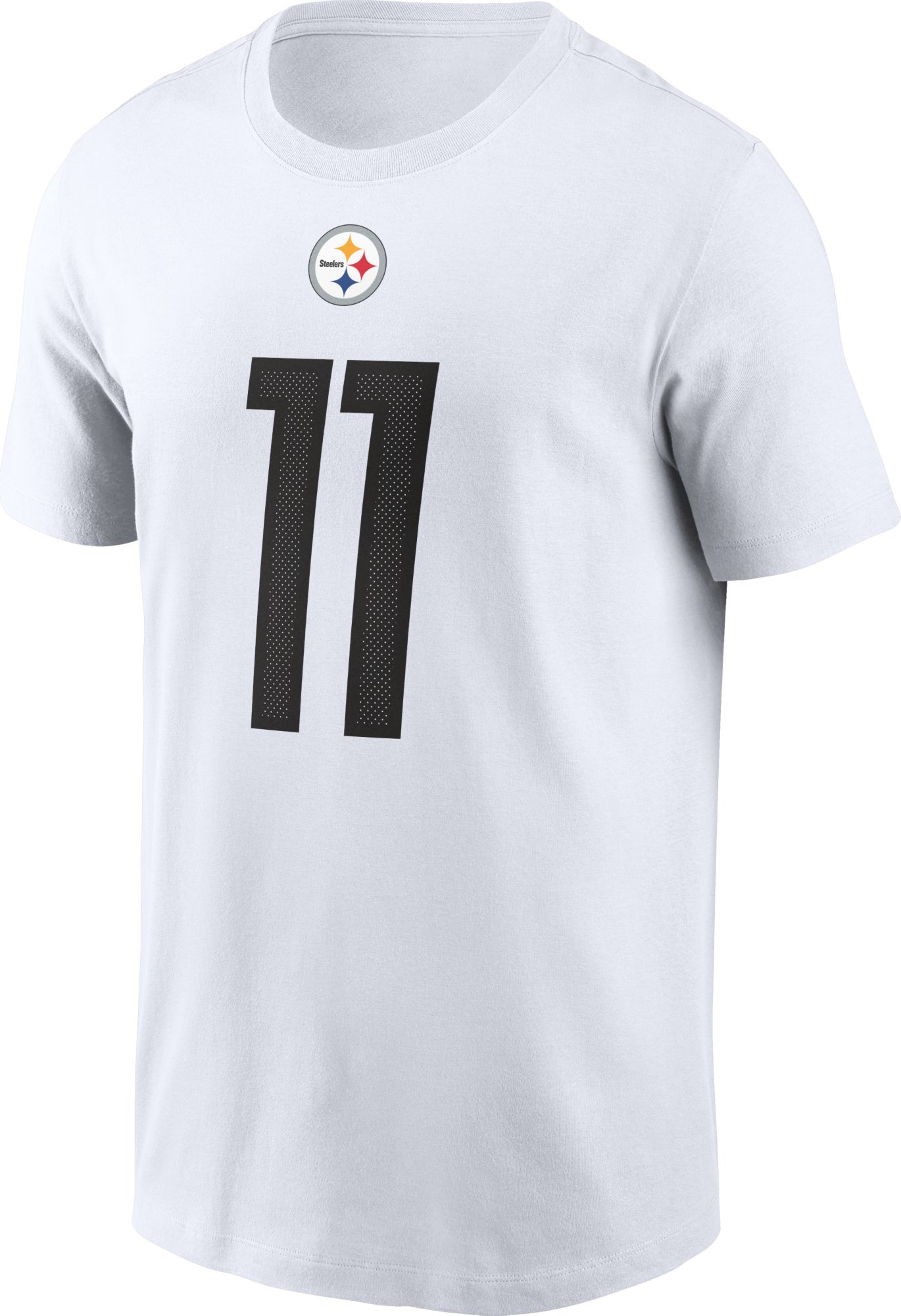 Nike Men's Pittsburgh Steelers Chase Claypool #11 White T-Shirt product image