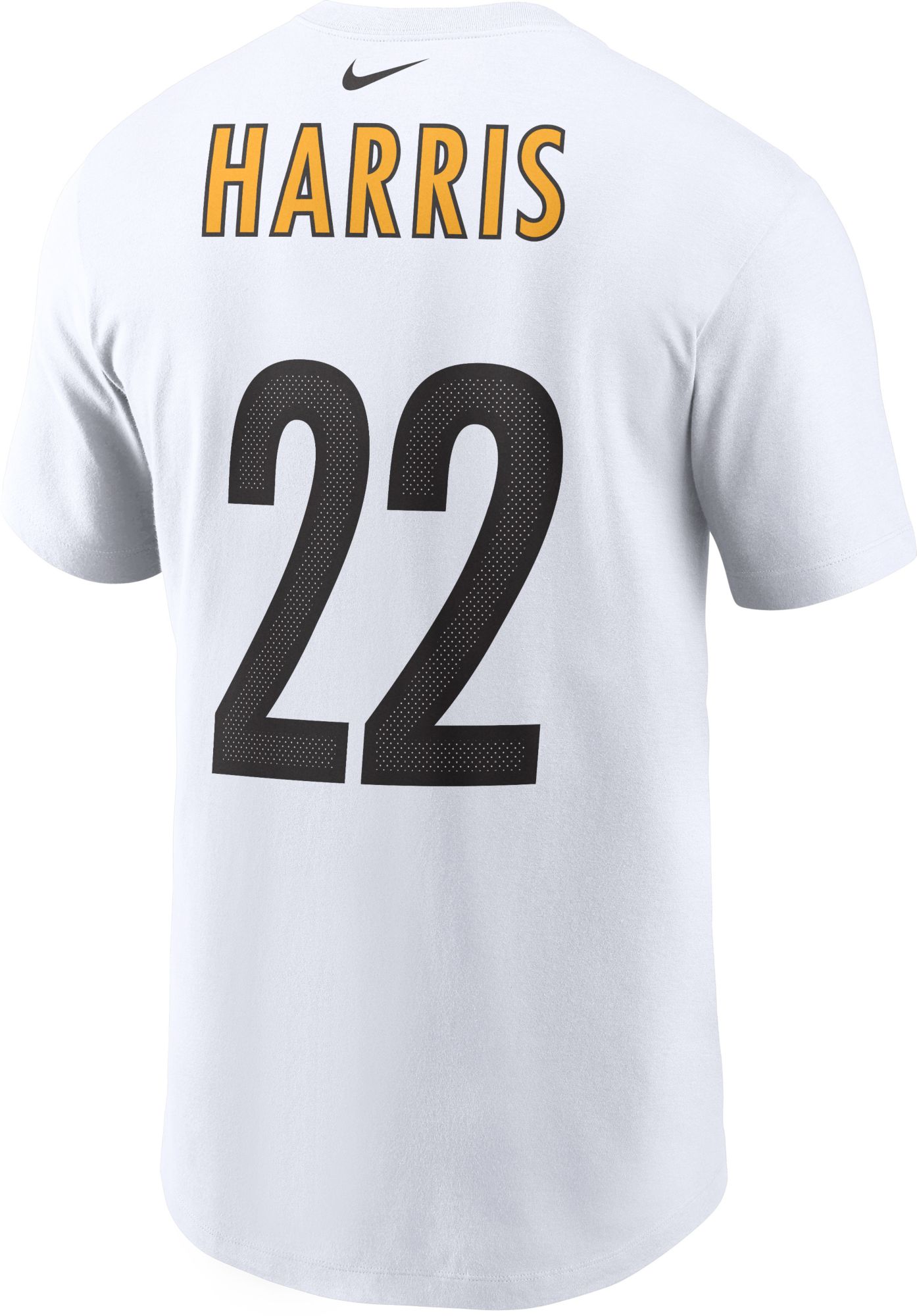 Nike Men's Pittsburgh Steelers Najee Harris #22 White T-Shirt