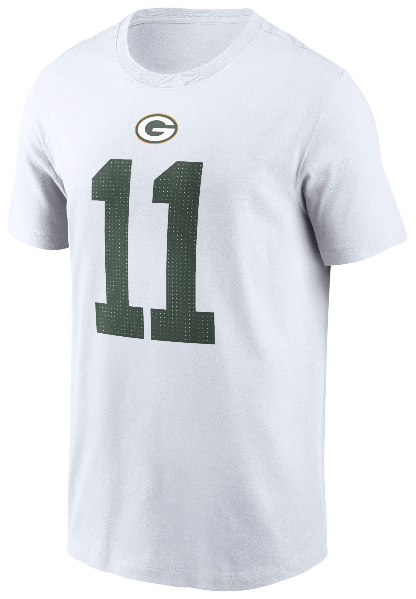 Nike Men's Green Bay Packers Jayden Reed #11 White T-Shirt product image