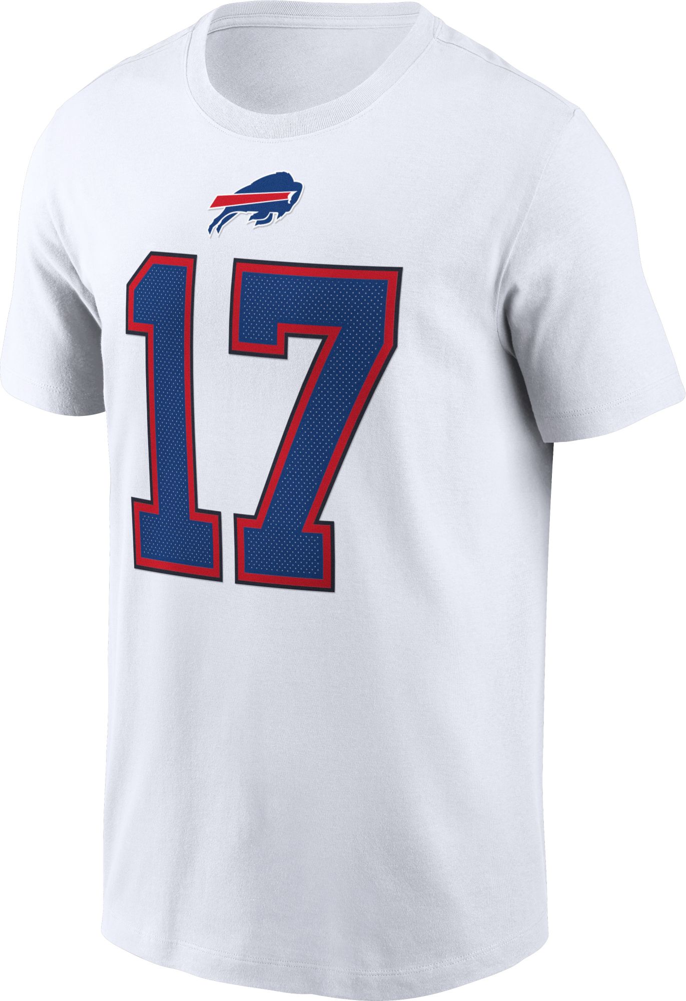 Nike Men's Buffalo Bills Josh Allen #17 White T-Shirt product image