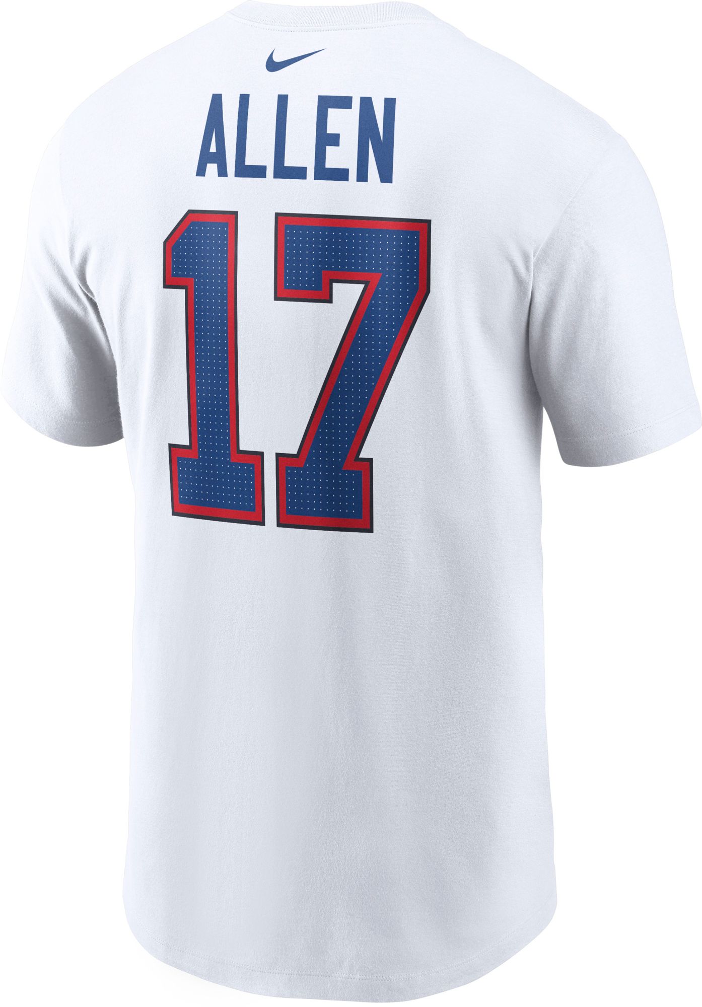 Nike Men's Buffalo Bills Josh Allen #17 White T-Shirt product image