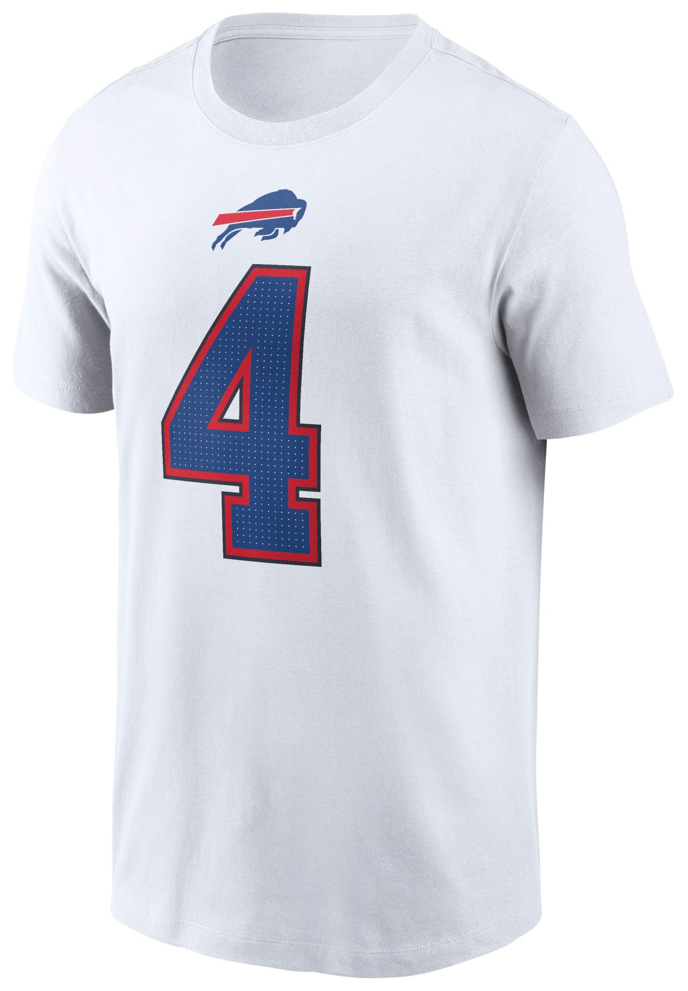 Nike Men's Buffalo Bills James Cook #4 White T-Shirt product image