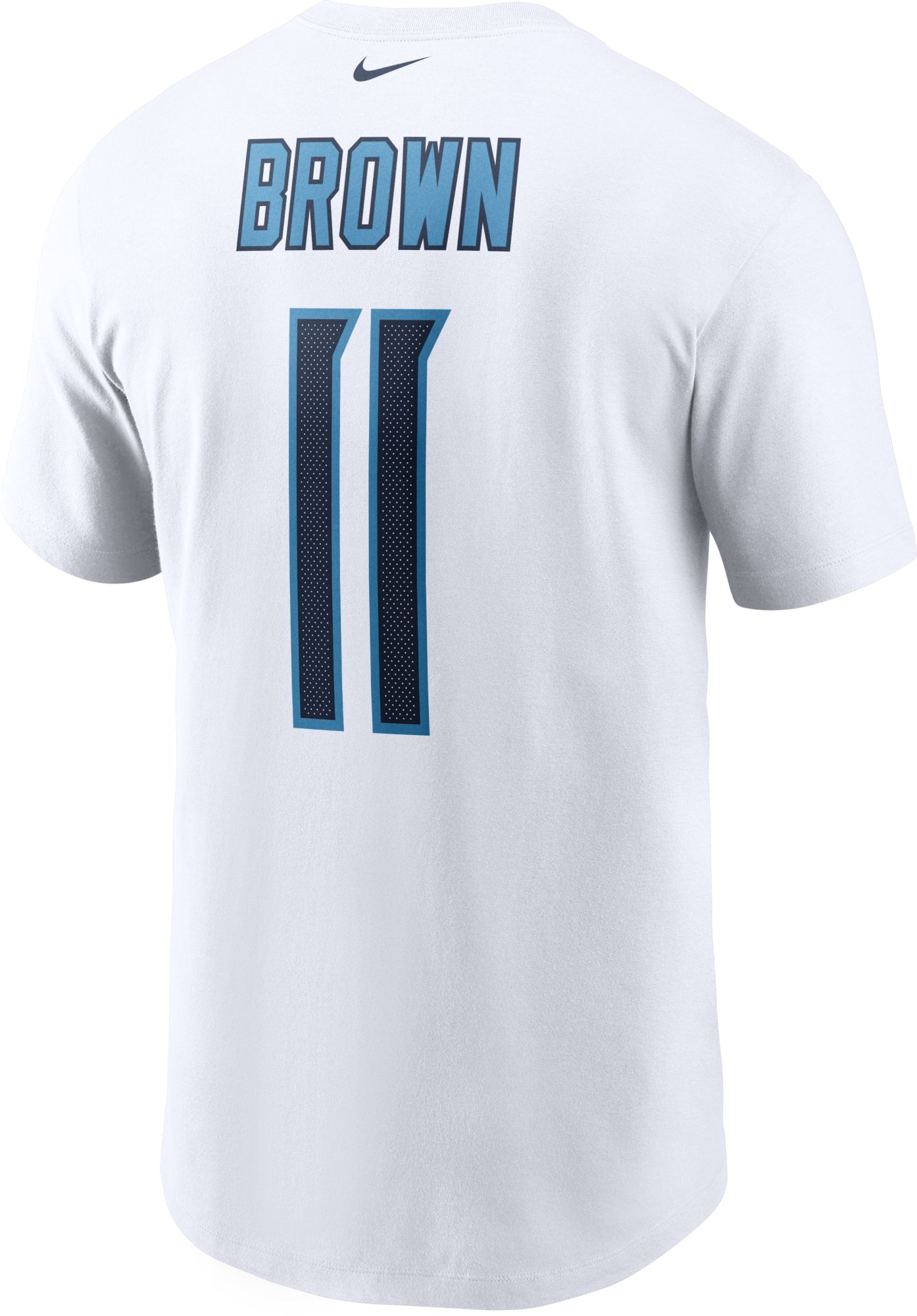 Nike Men's Tennessee Titans A.J. Brown #11 White T-Shirt product image