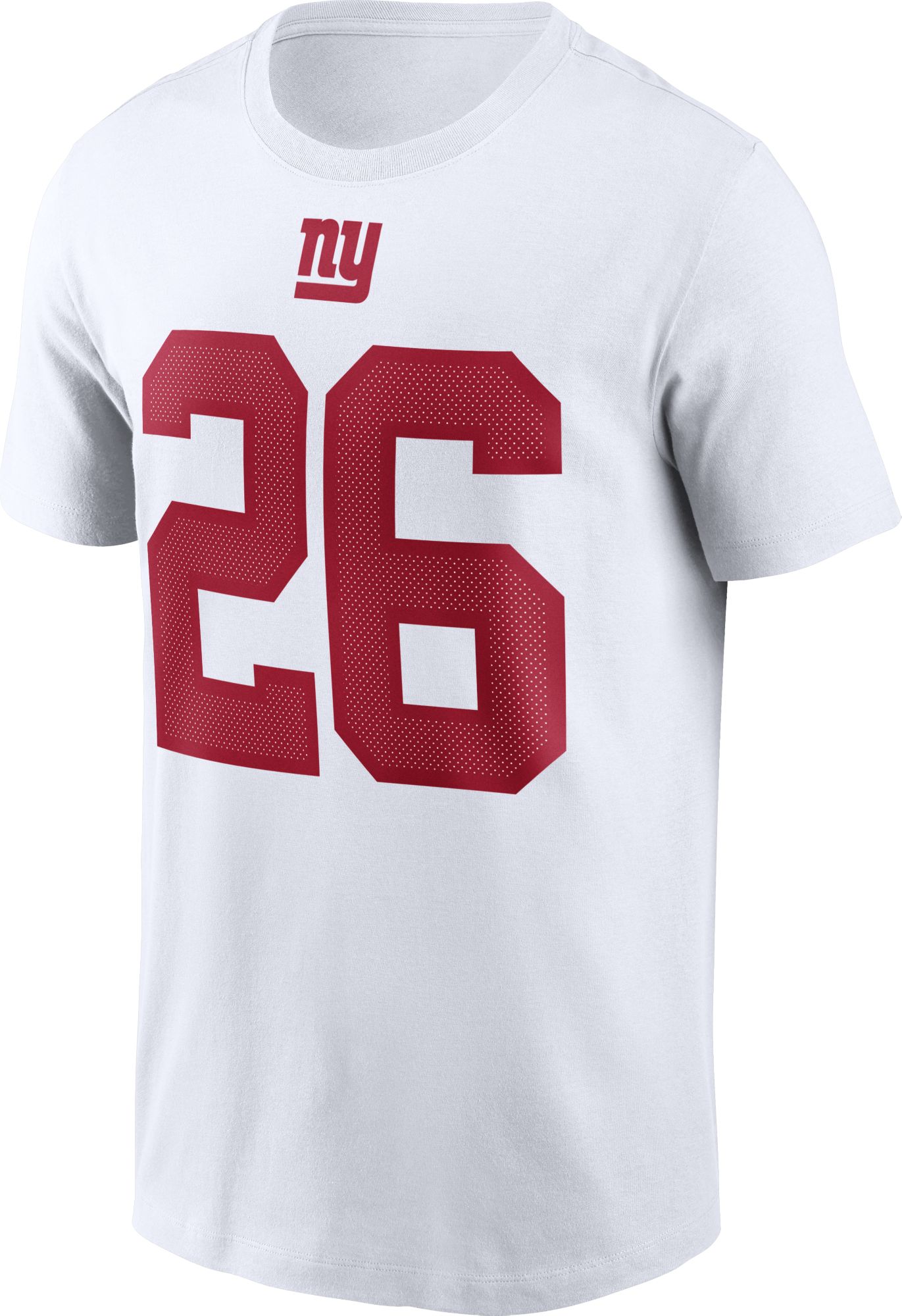 Nike Men's New York Giants Saquon Barkley #26 White T-Shirt product image