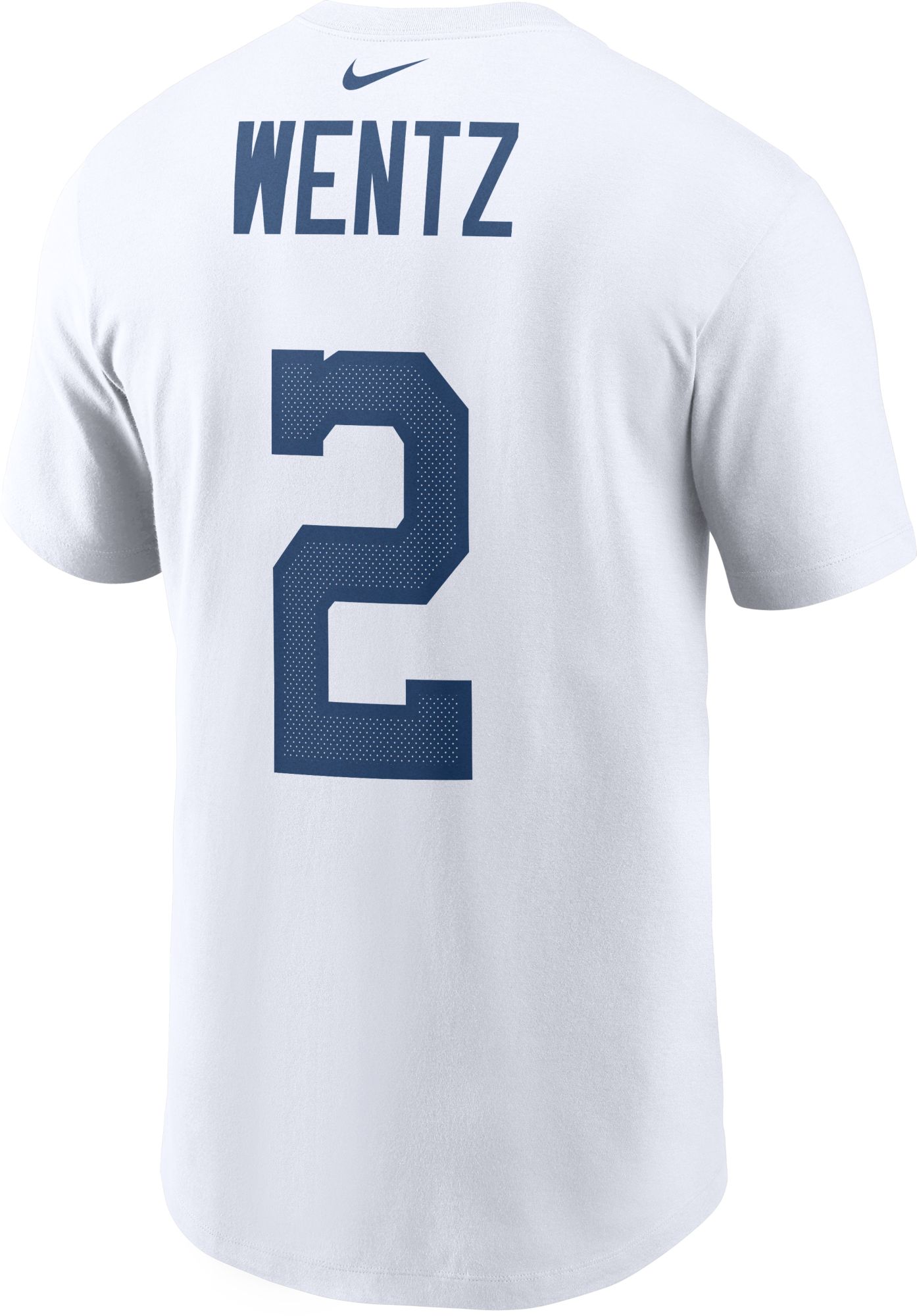Nike Men's Indianapolis Colts Carson Wentz #2 White T-Shirt product image
