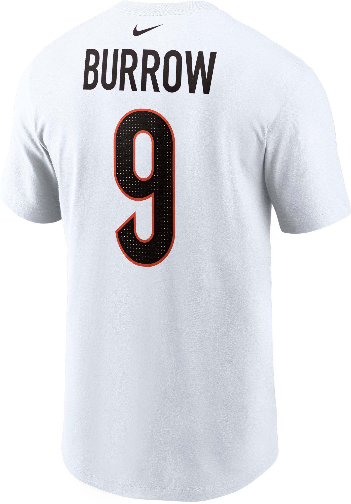 Nike Men's Cincinnati Bengals Joe Burrow #9 White T-Shirt product image