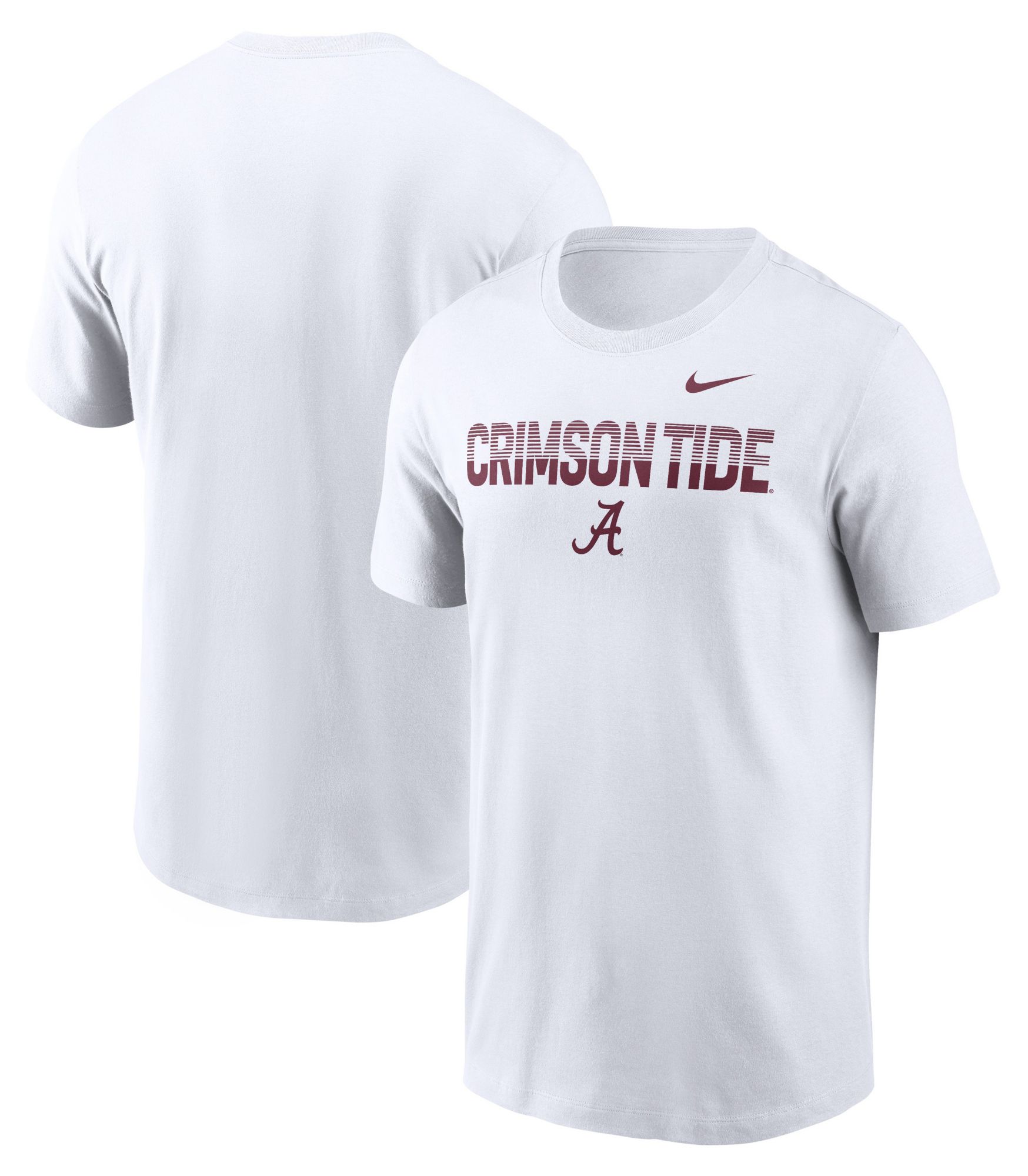 Nike Men's Alabama Crimson Tide White Kinetic T-Shirt product image