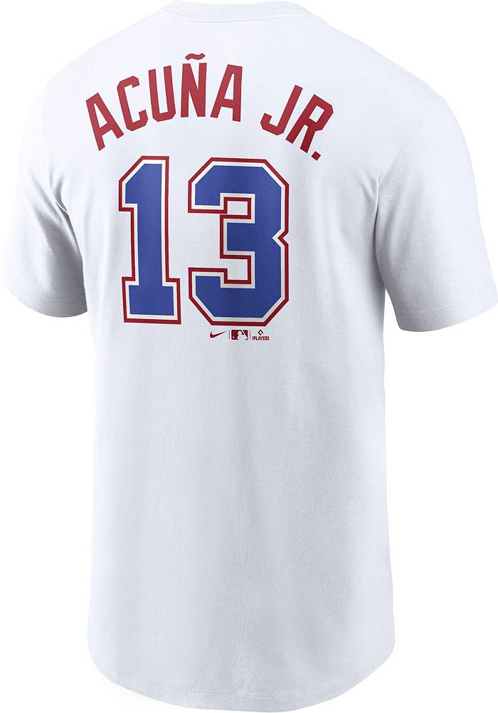 Atlanta Braves Nike Official Replica City Connect Jersey - Youth with Acuna  Jr. 13 printing