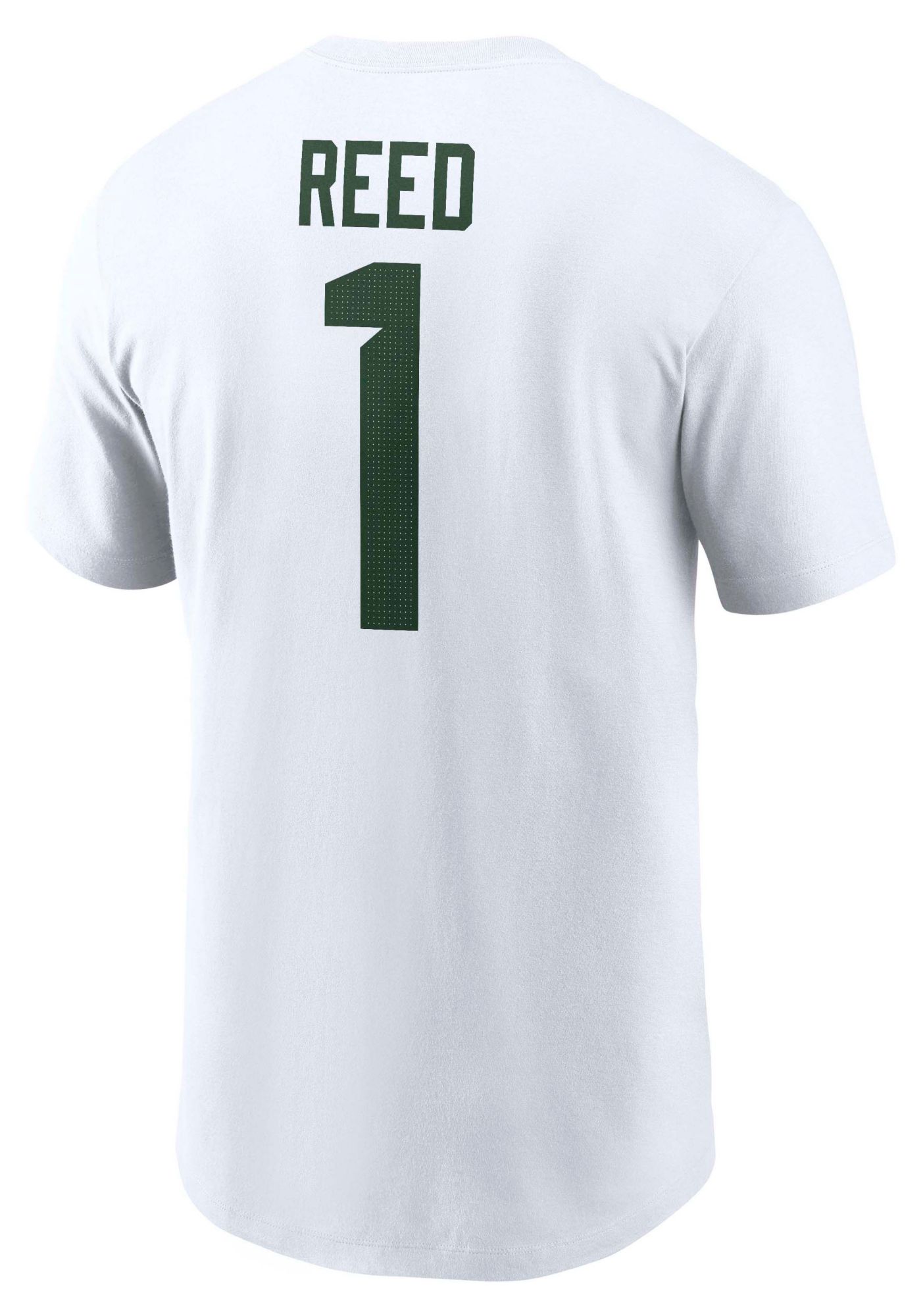 Nike Men's Michigan State Spartans Jayden Reed #1 White T-Shirt product image