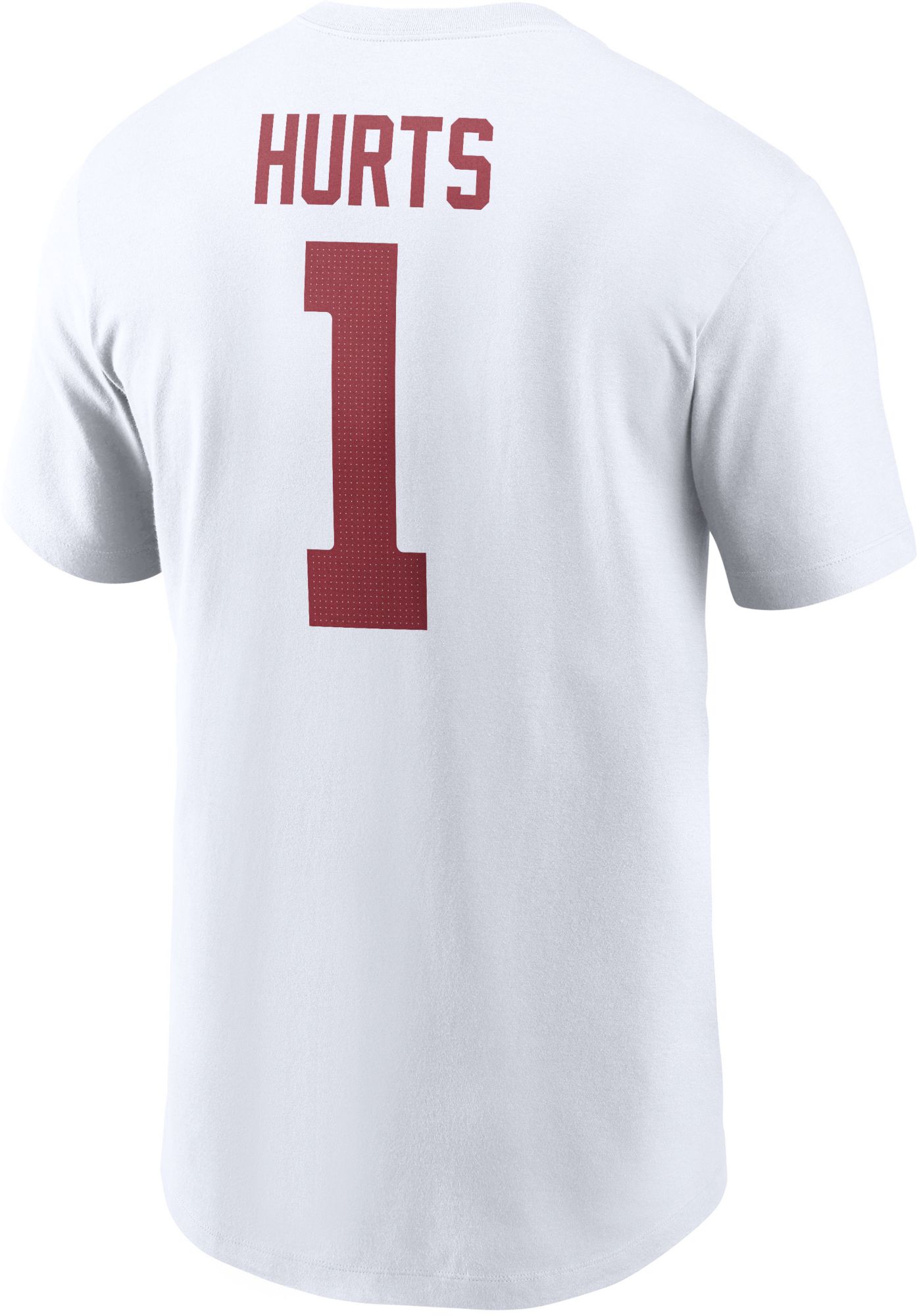 Nike Adult Oklahoma Sooners Jalen Hurts #1 White T-Shirt product image