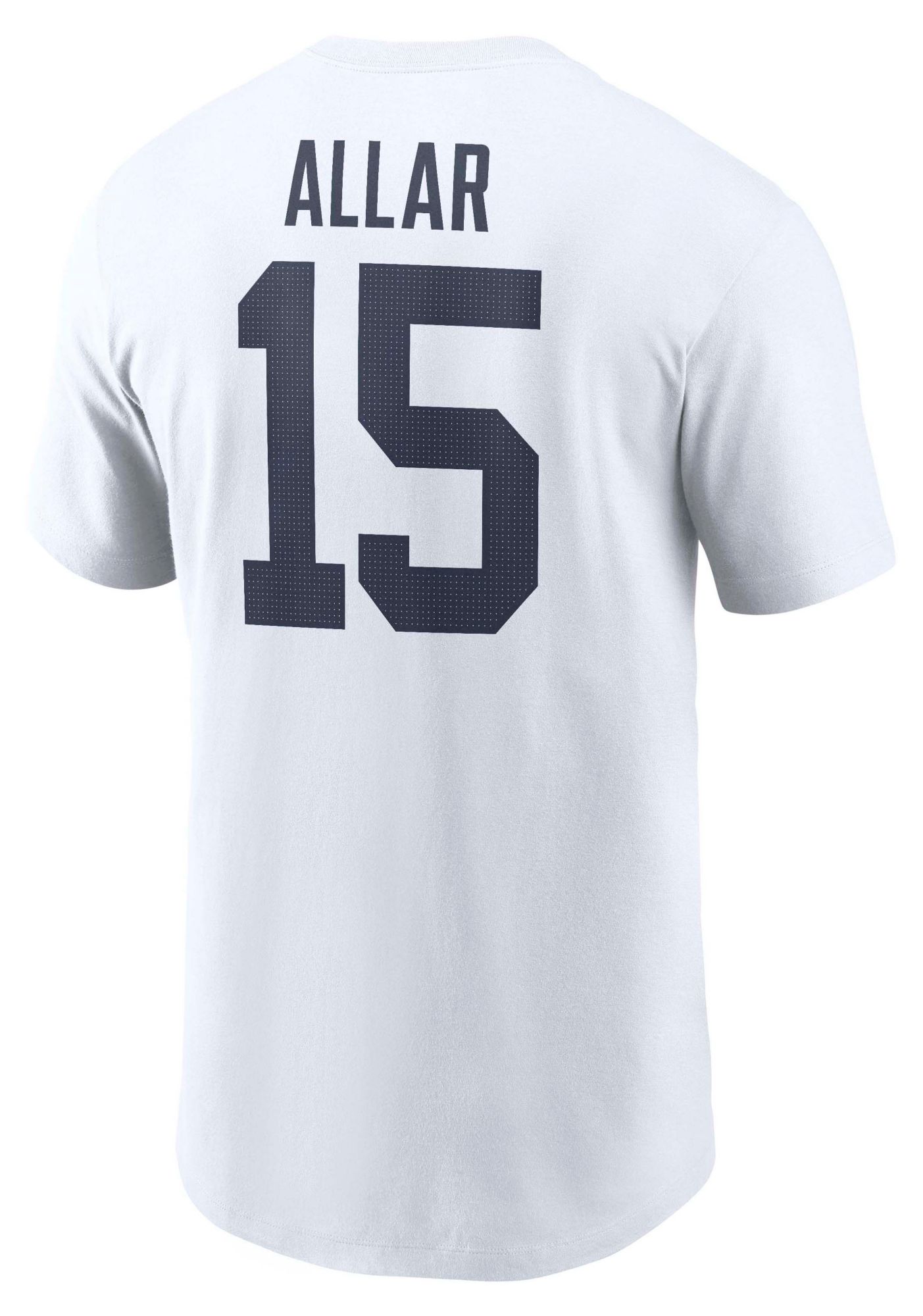 Nike Men's Penn State Nittany Lions Drew Allar #15 White T-Shirt product image