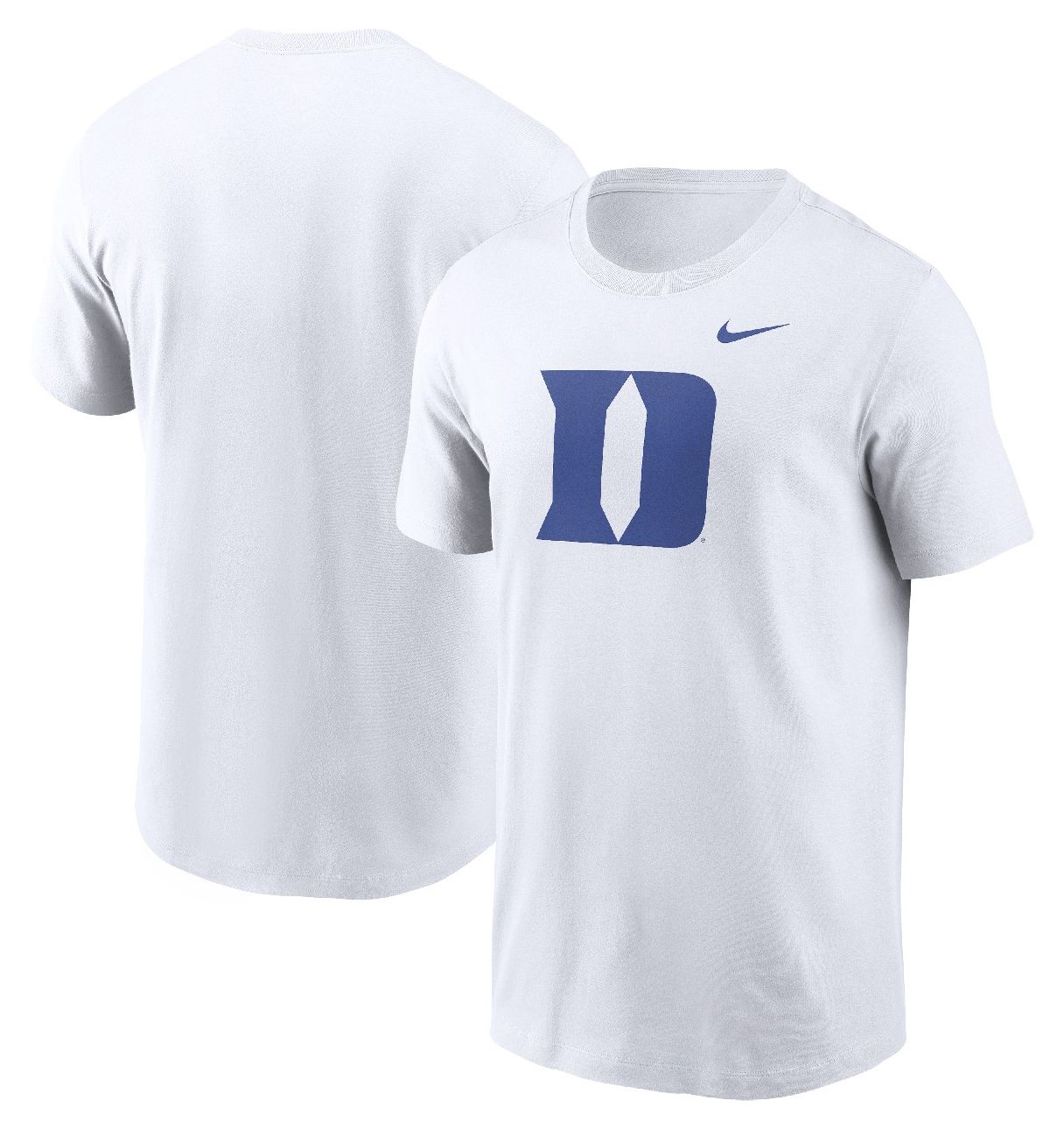 Nike Men's Duke Blue Devils White Logo T-Shirt product image