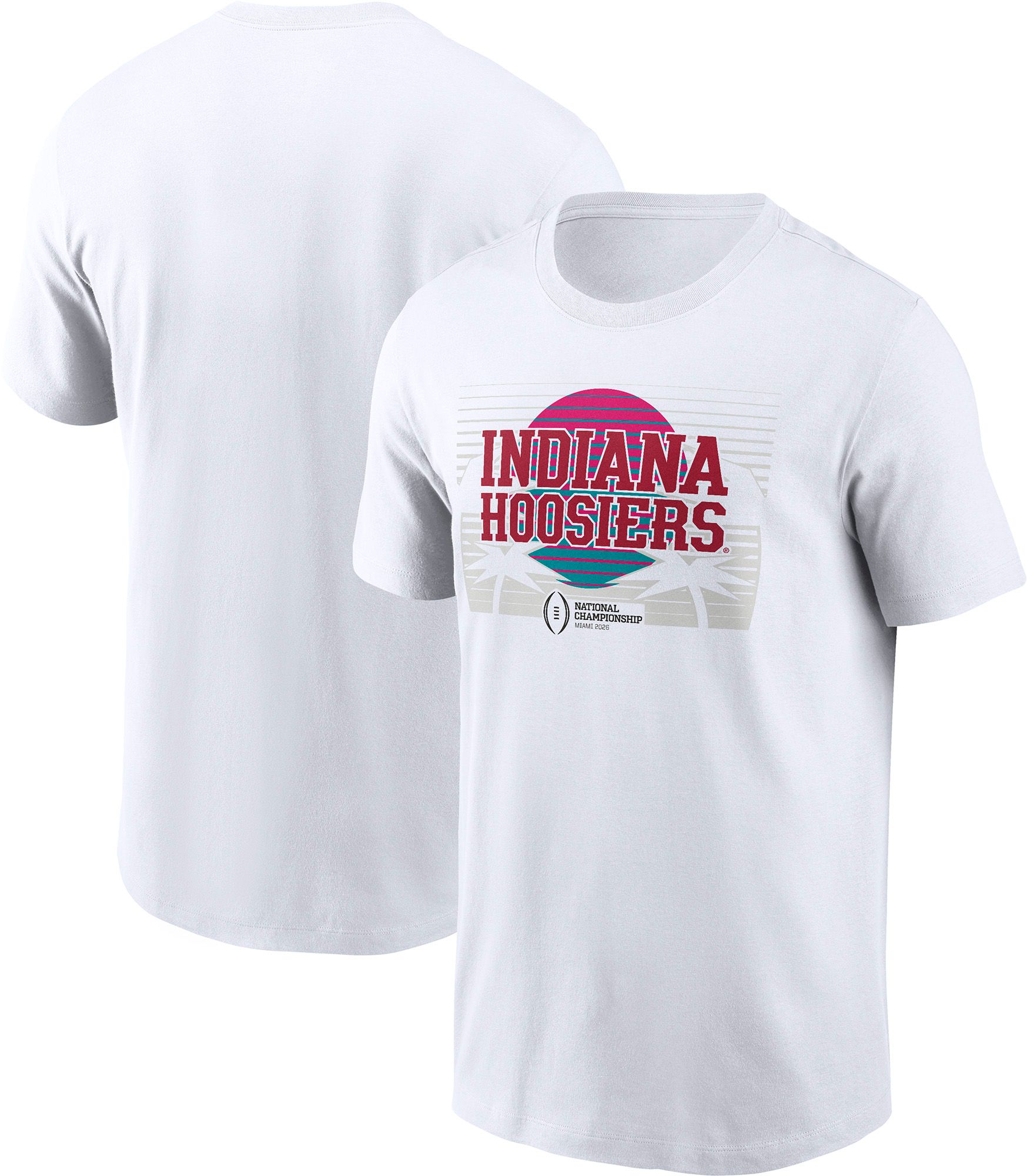 NCAA Adult 2026 National Championship Bound Indiana Hoosiers Sunset T-Shirt product image