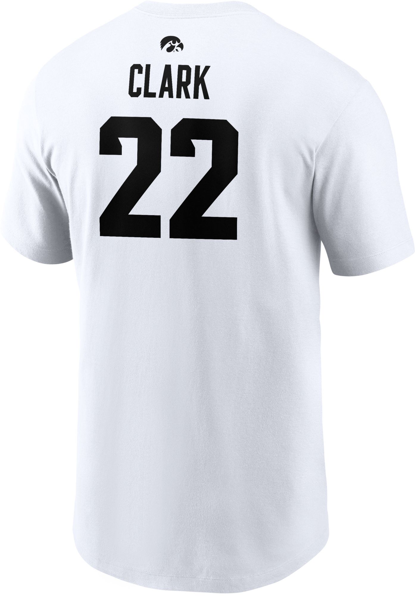 NCAA Men's Iowa Hawkeyes Caitlin Clark #22 White T-Shirt product image