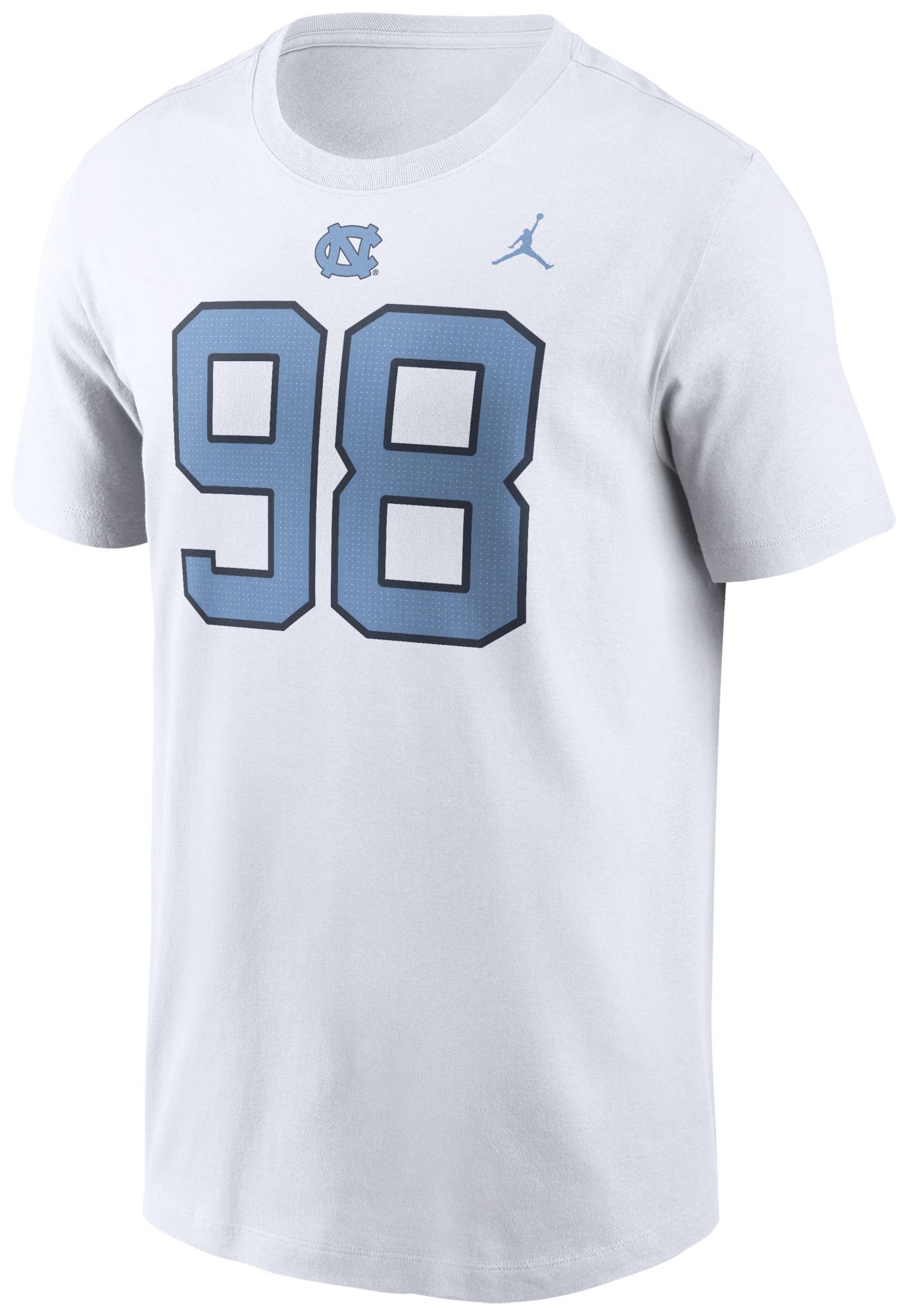 Jordan Men's North Carolina Tar Heels Lawrence Taylor #98 White