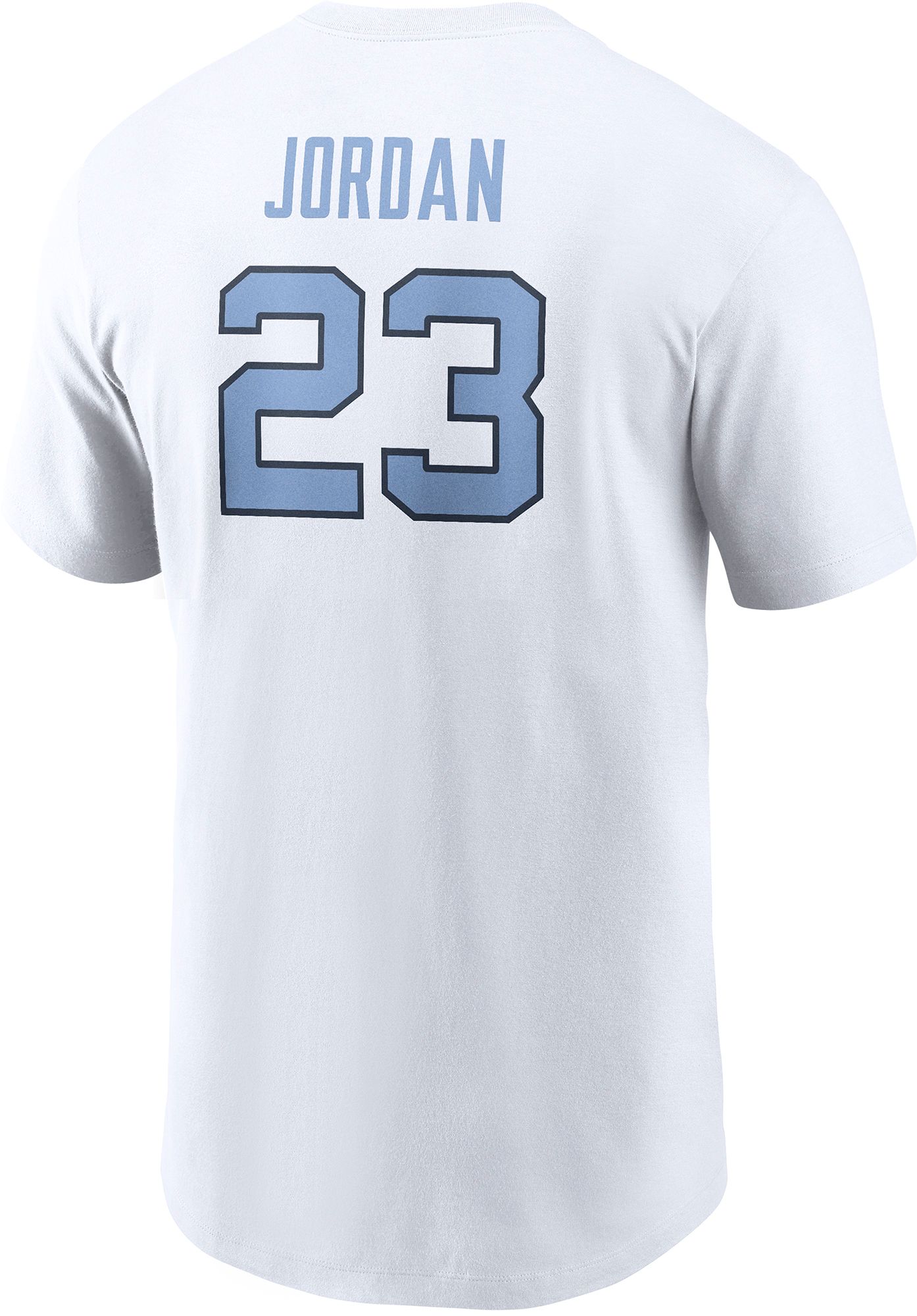Jordan Men's North Carolina Tar Heels Michael Jordan #23 White Jersey T-Shirt product image