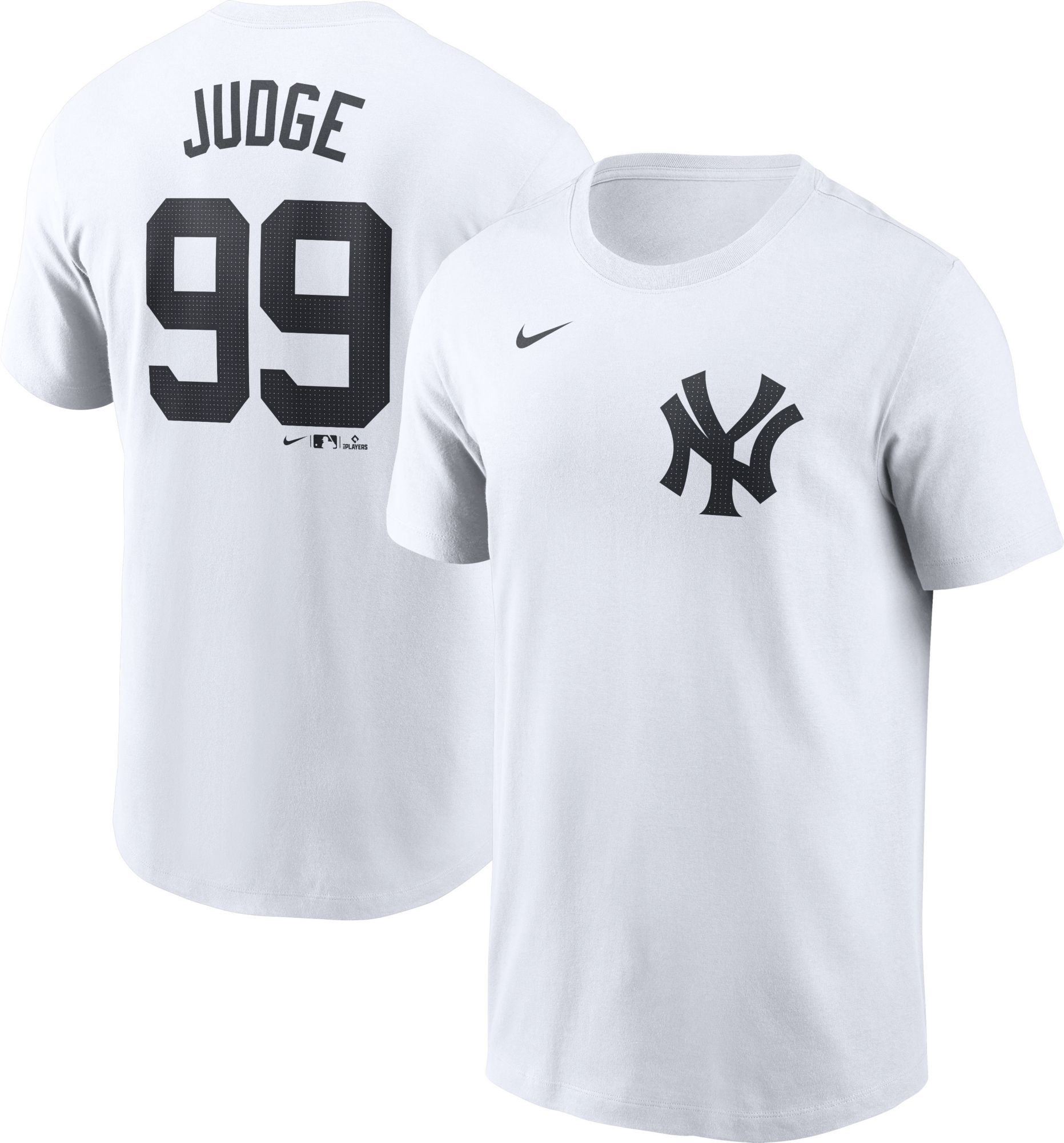 Nike Men's New York Yankees Aaron Judge #99 White T-Shirt product image