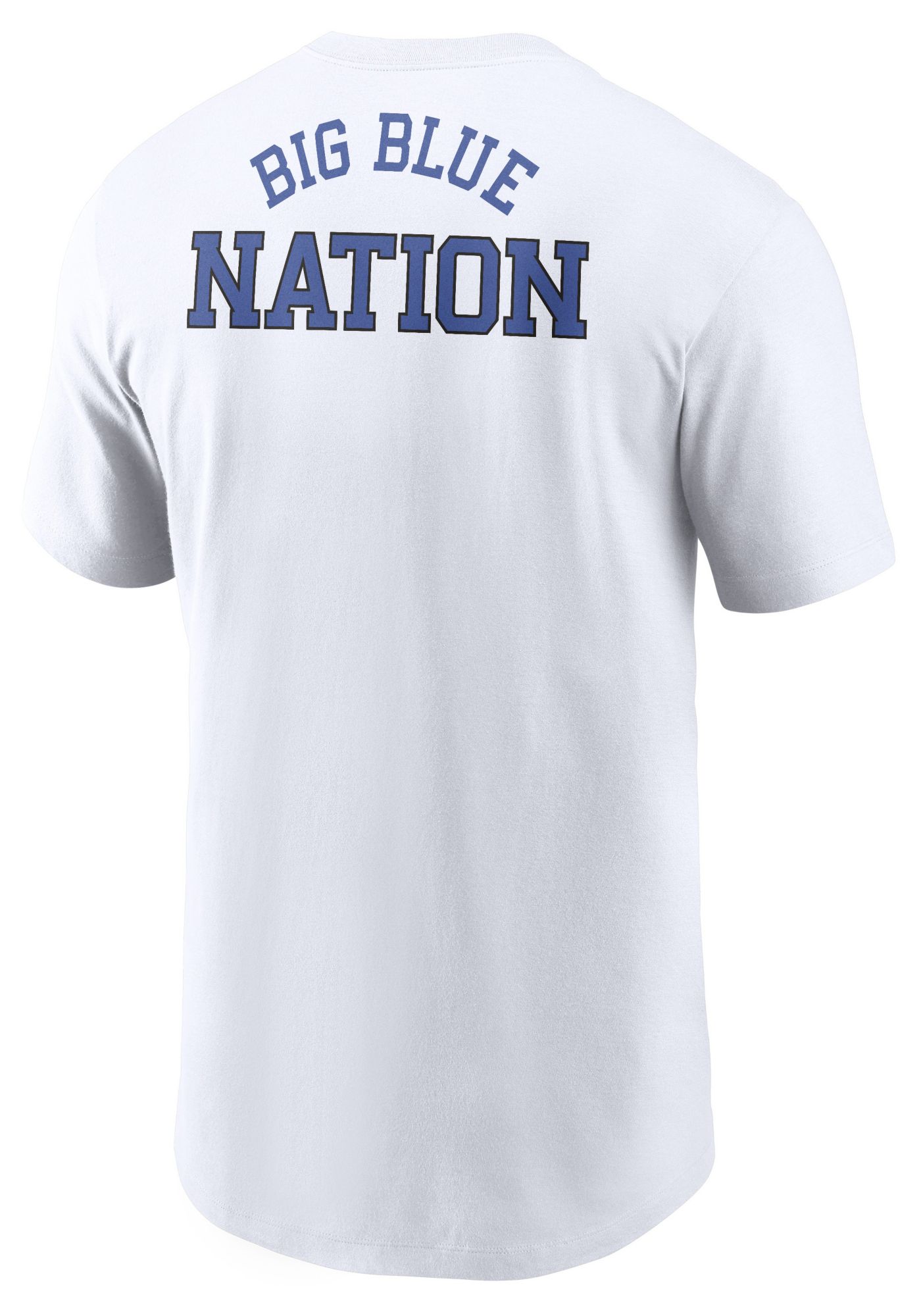 Nike Men's Kentucky Wildcats White Double Hit Wordmark T-Shirt product image