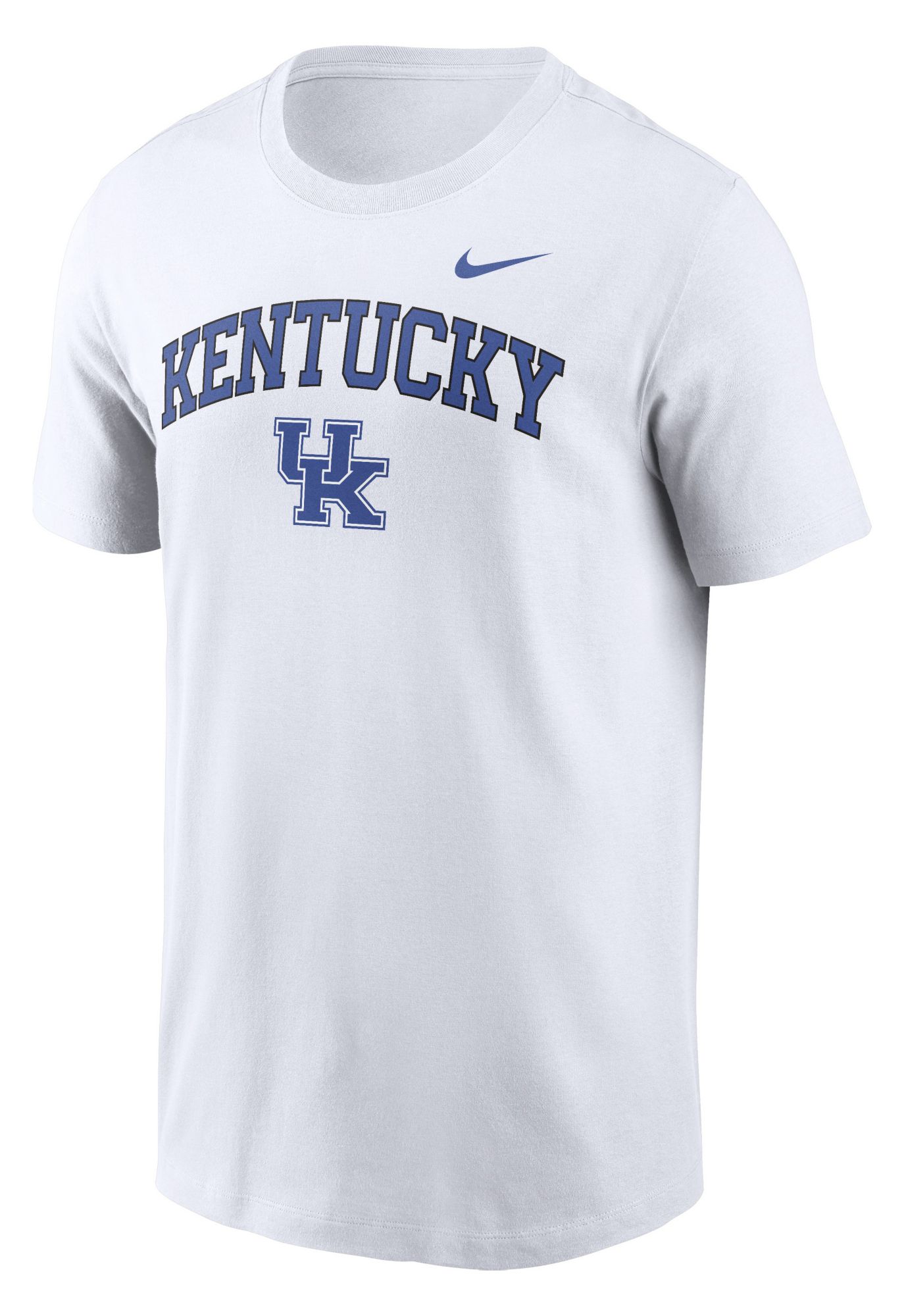Nike Men's Kentucky Wildcats White Double Hit Wordmark T-Shirt product image