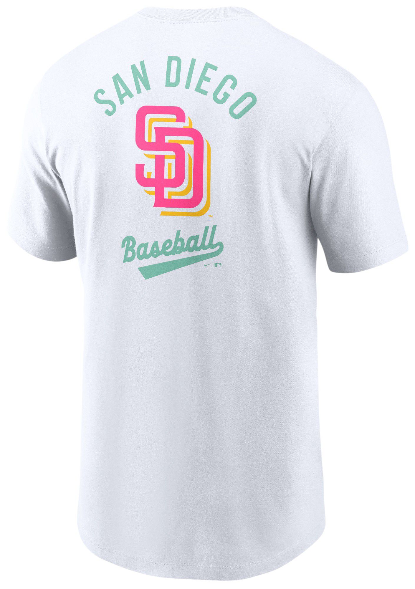 Nike Adult San Diego Padres City Connect White Logo T-Shirt product image