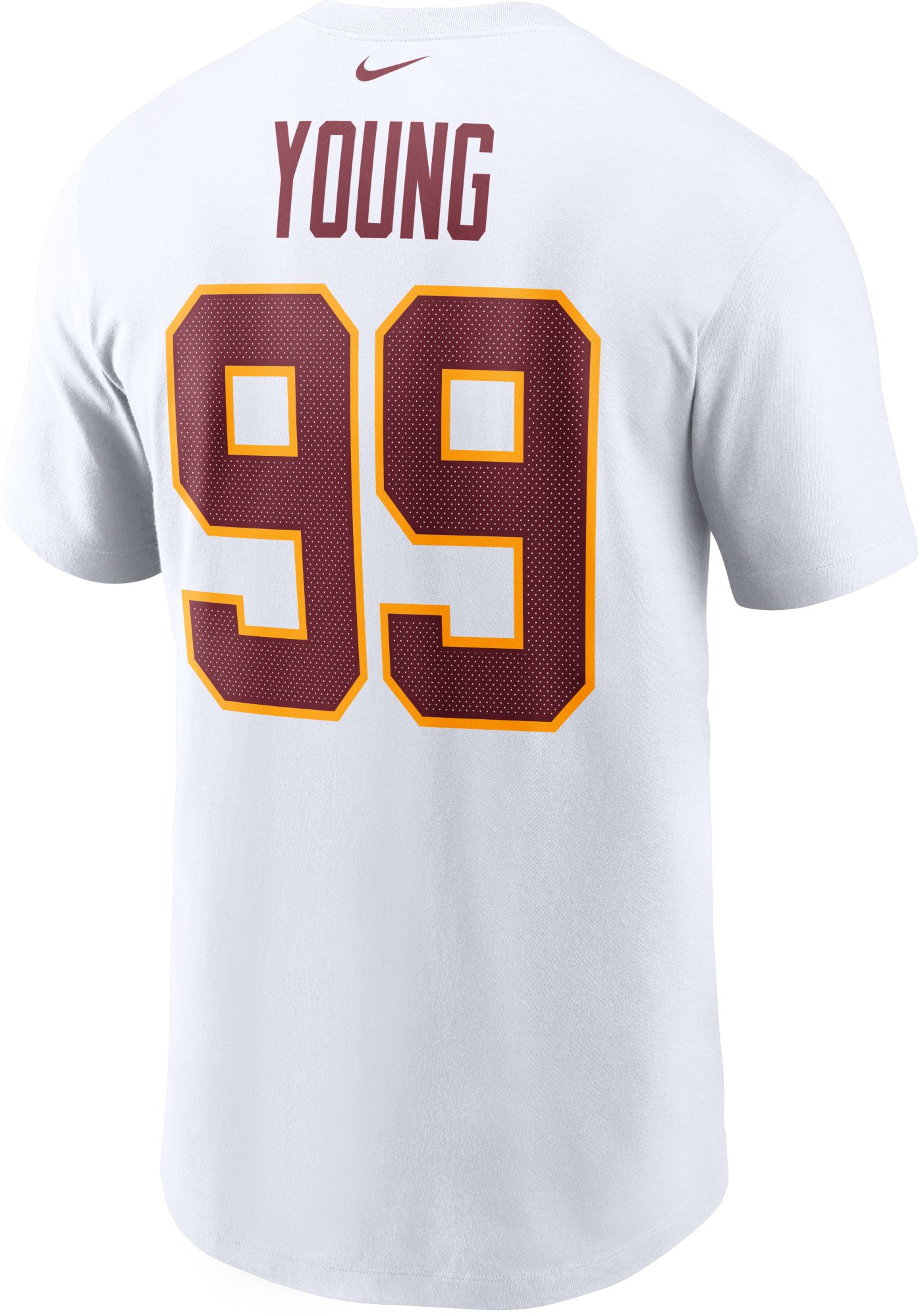 Nike Men's Washington Football Team Chase Young #99 White T-Shirt product image