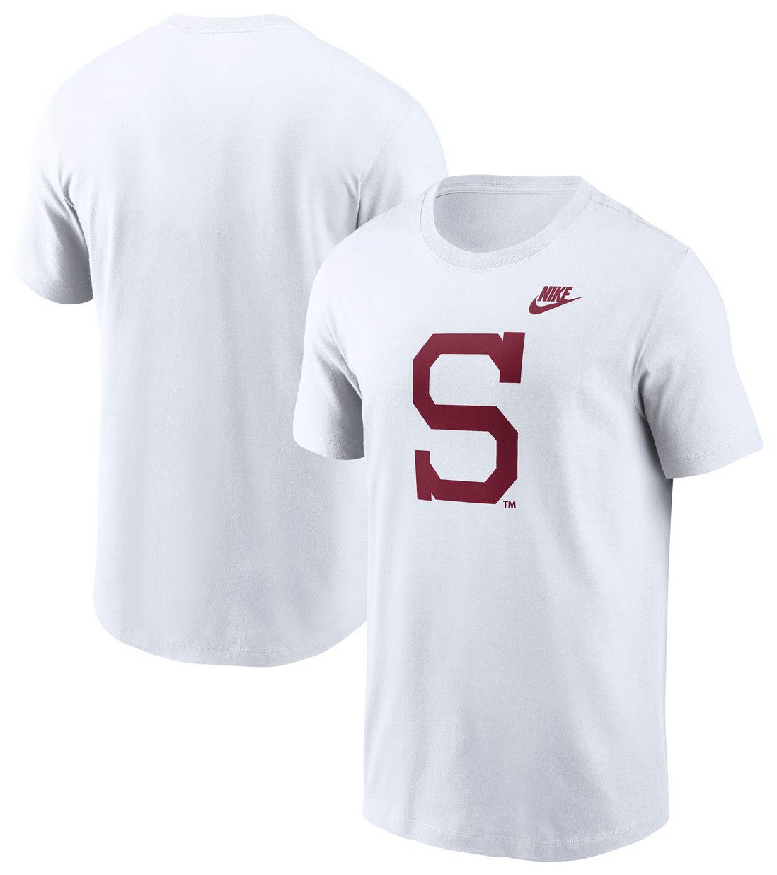 Nike Men's Stanford Cardinal White Heritage T-Shirt product image