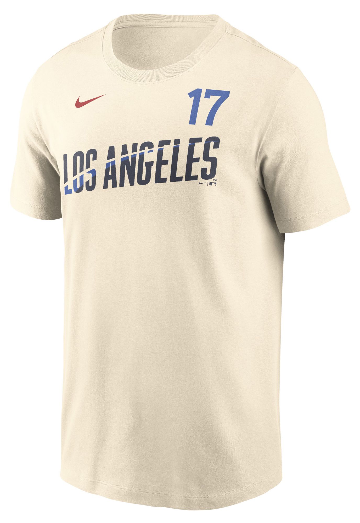 Nike Men's Los Angeles Dodgers Tan Shohei Ohtani #17 Home T-Shirt product image