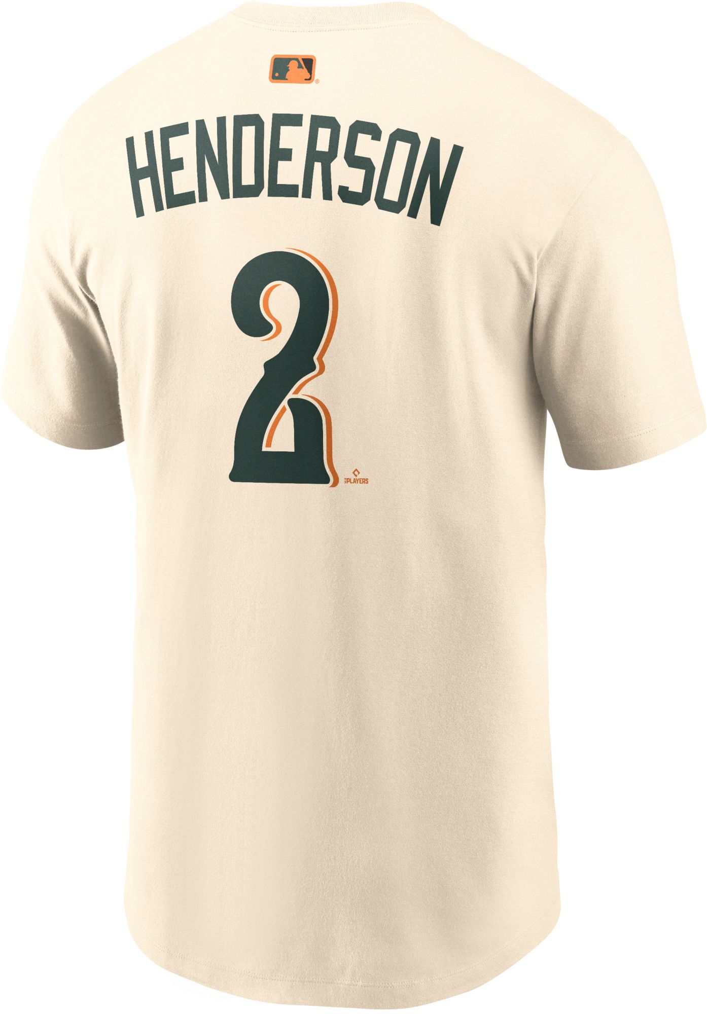 Nike Men's Baltimore Orioles 2026 City Connect Henderson #2 T-Shirt product image