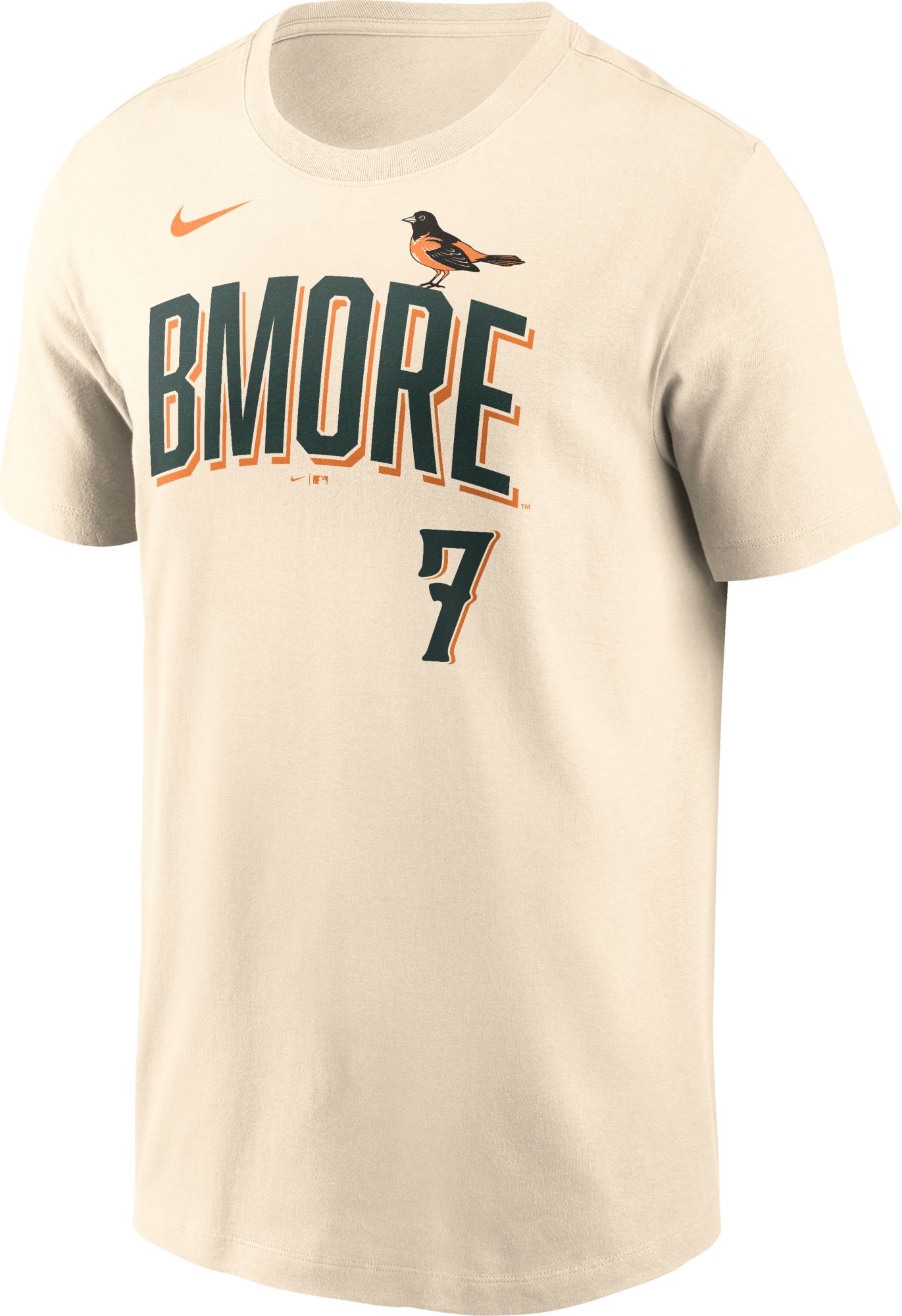 Nike Men's Baltimore Orioles 2026 City Connect Jackson Holliday #7 T-Shirt product image