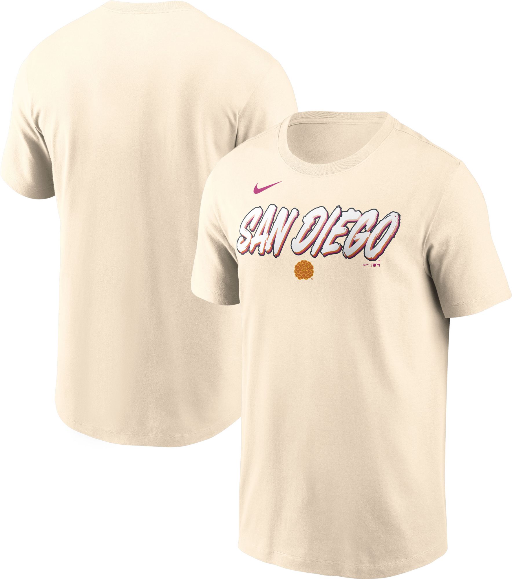Nike Men's San Diego Padres City Connect Wordmark T-Shirt product image