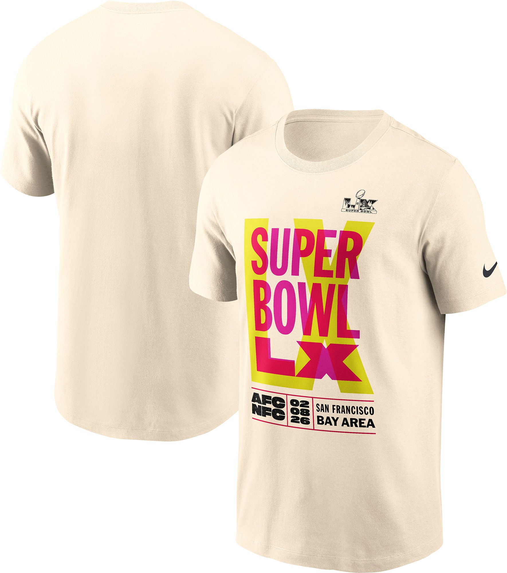 Nike Men's 2025-26 Super Bowl LX Natural Essential T-Shirt product image
