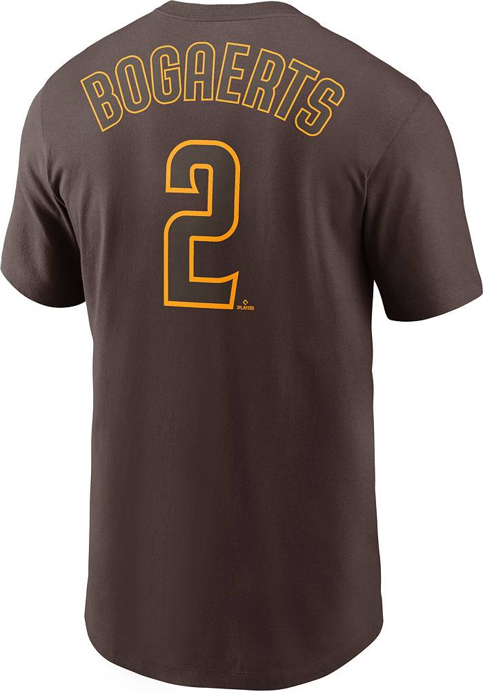 Nike Men's San Diego Padres Xander Bogaerts #2 Brown T-Shirt