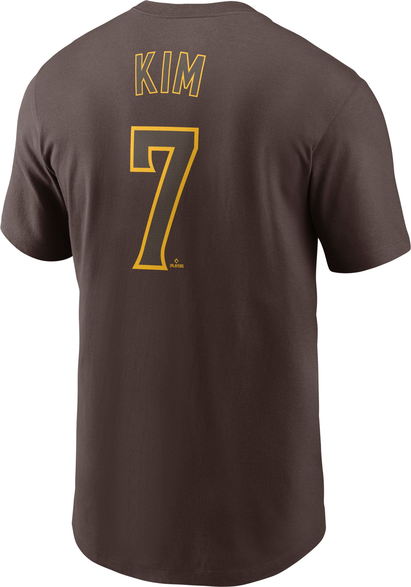 Nike Men's San Diego Padres Ha-seong Kim #7 Brown Cooperstown T-Shirt product image