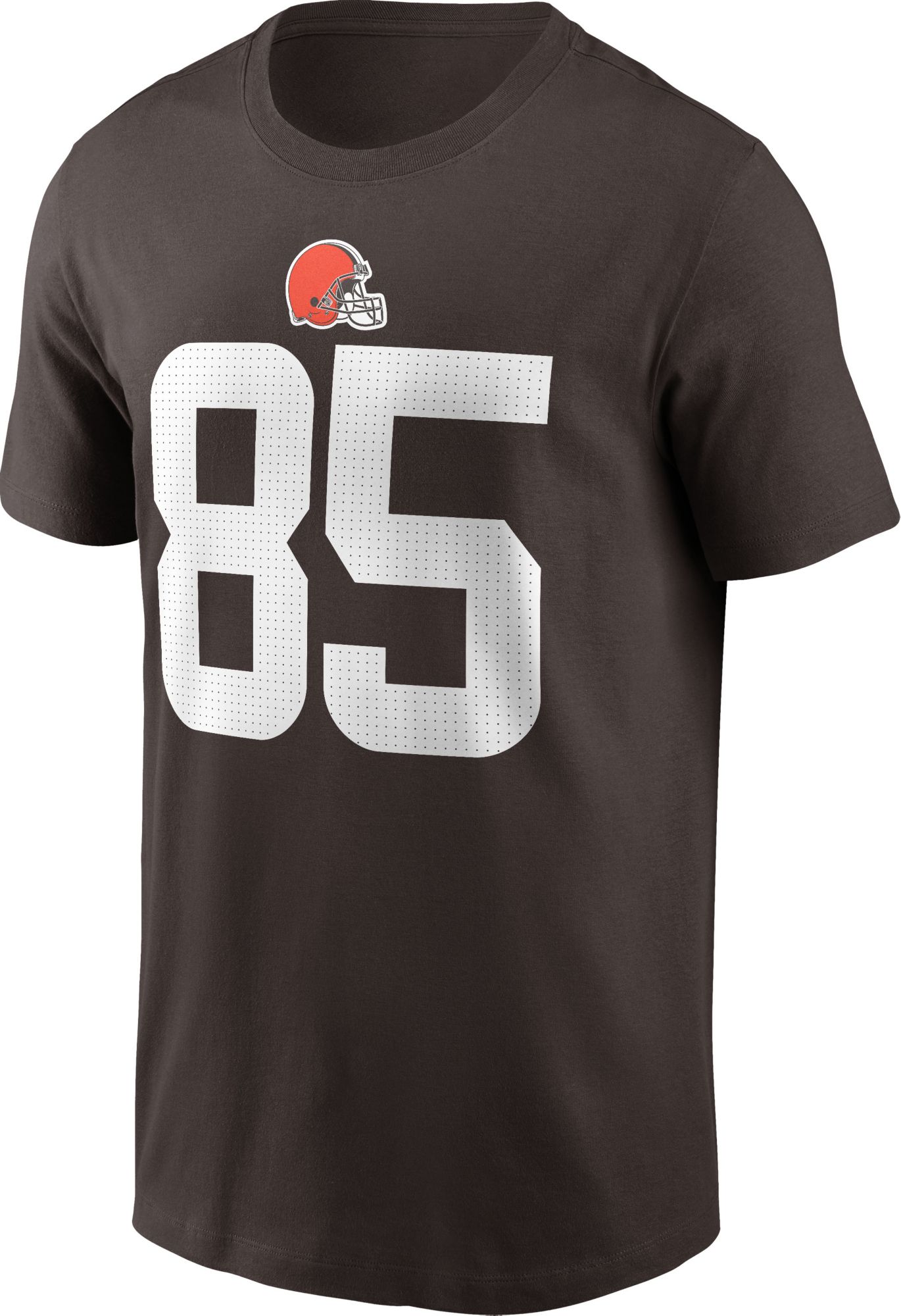 Nike Cleveland Browns No85 David Njoku Black Youth Stitched NFL Limited 2016 Salute to Service Jersey