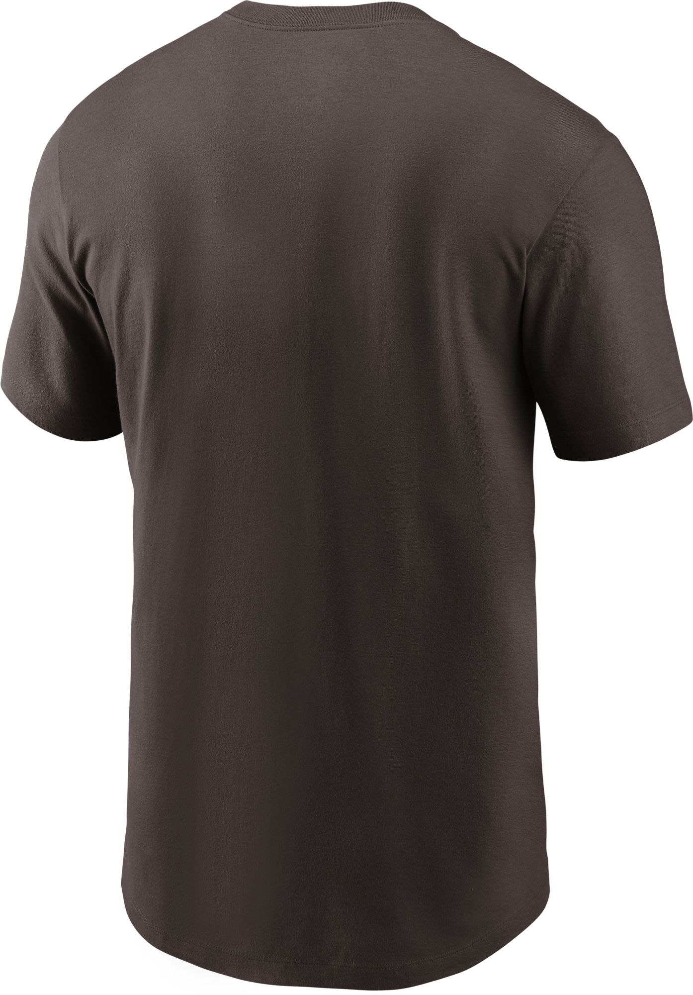 Nike Men's Cleveland Browns Rewind Essential Brown T-Shirt