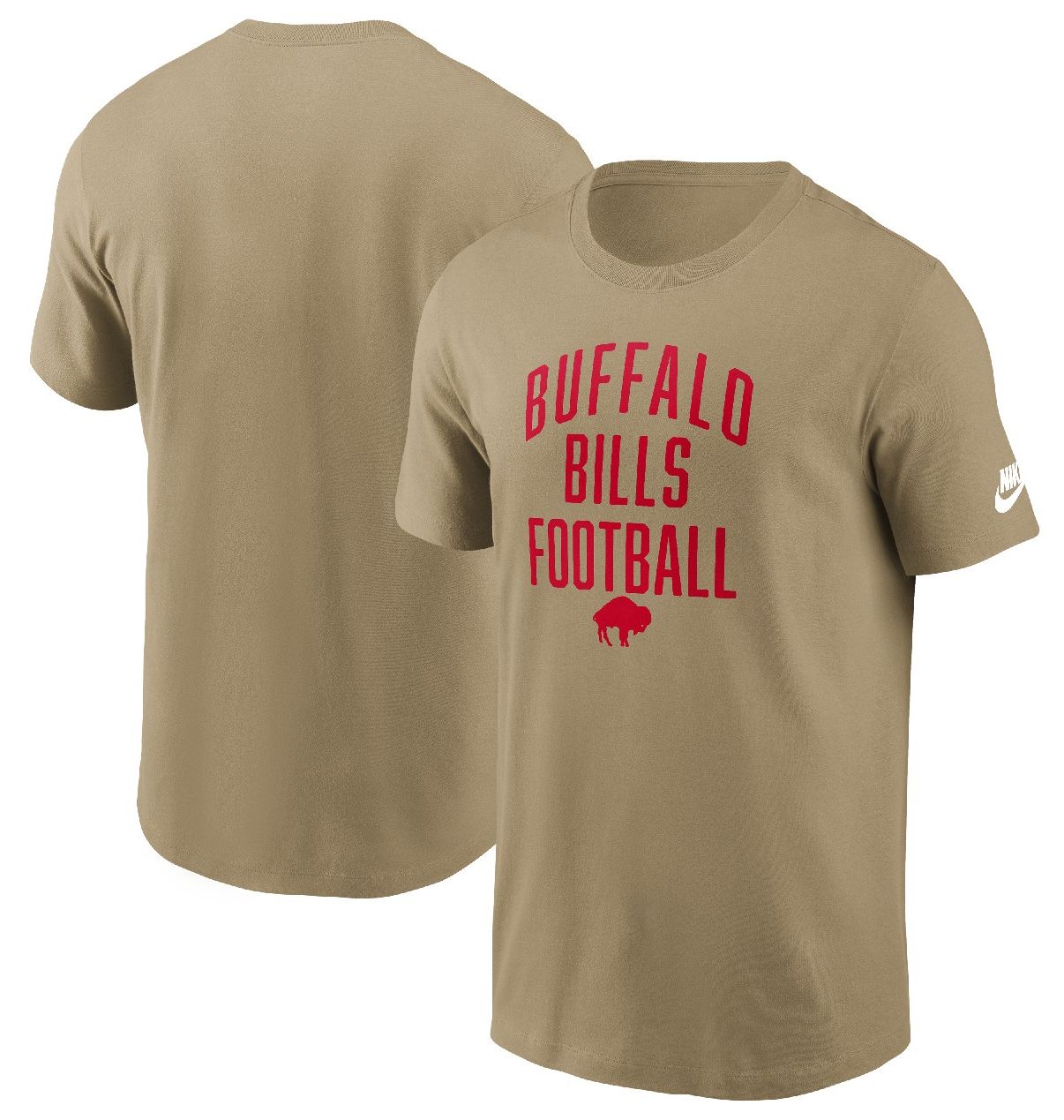 Nike Men's Buffalo Bills Parachute Beige Essential T-Shirt product image