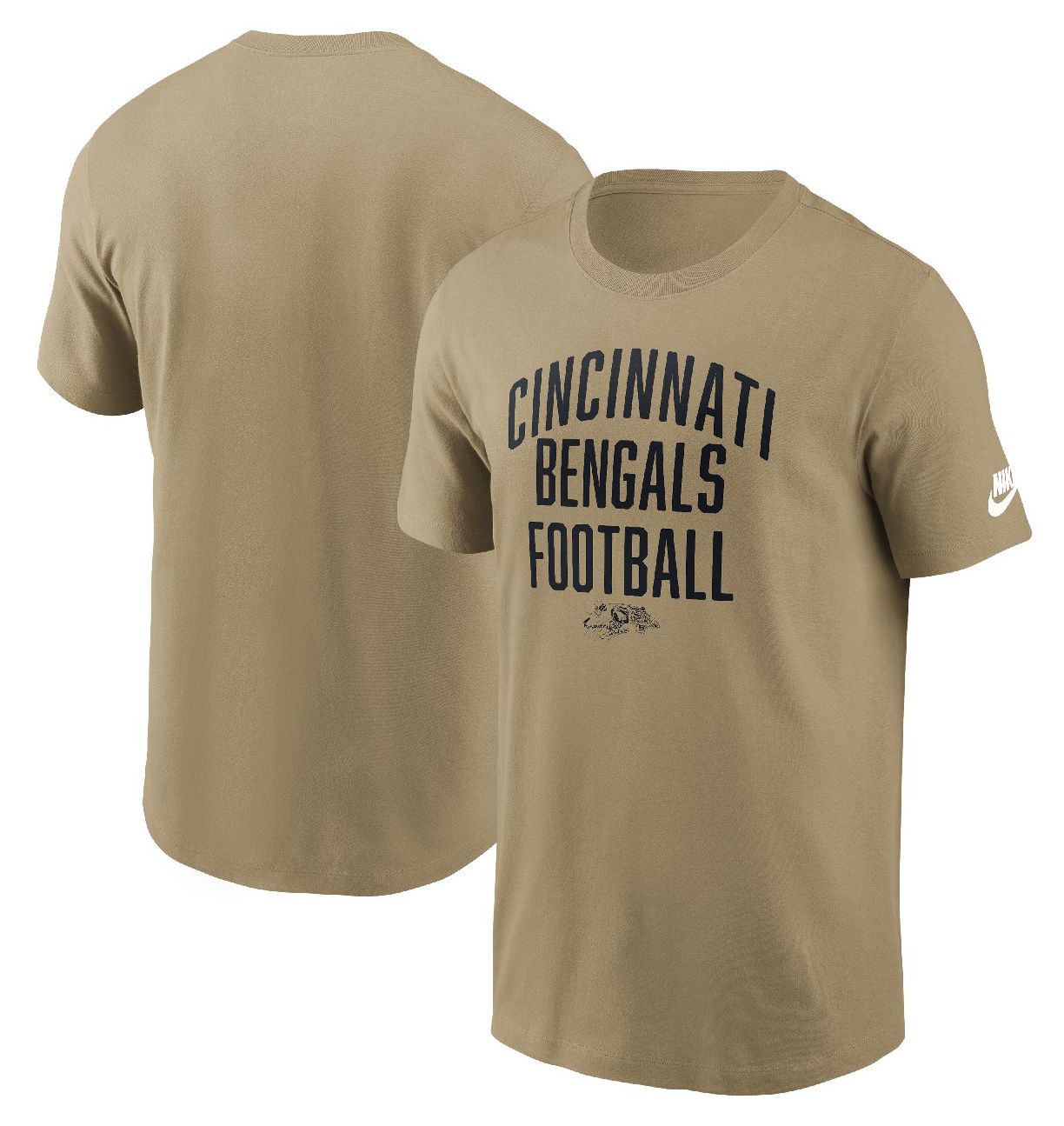 Nike Men's Cincinnati Bengals Parachute Beige Essential T-Shirt product image