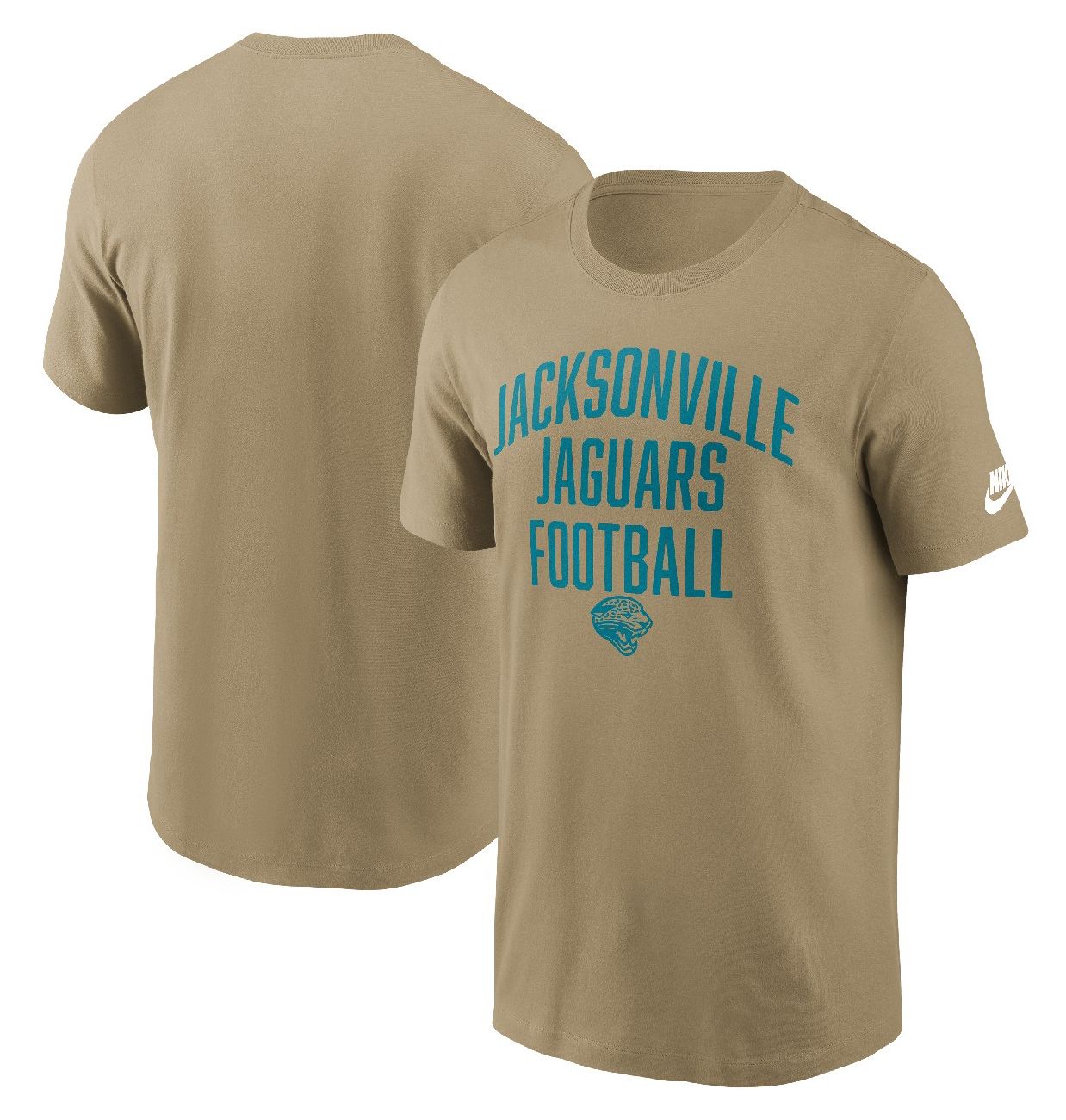 Nike Men's Jacksonville Jaguars Parachute Beige Essential T-Shirt product image