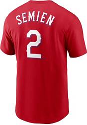 Nike Men's Texas Rangers Marcus Semien #2 Red T-Shirt product image