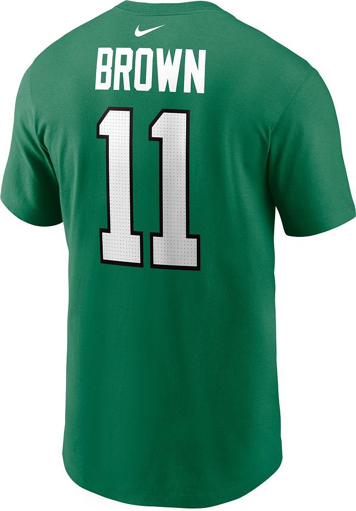 Nike Men's Philadelphia Eagles A.J. Brown #11 Throwback Green T