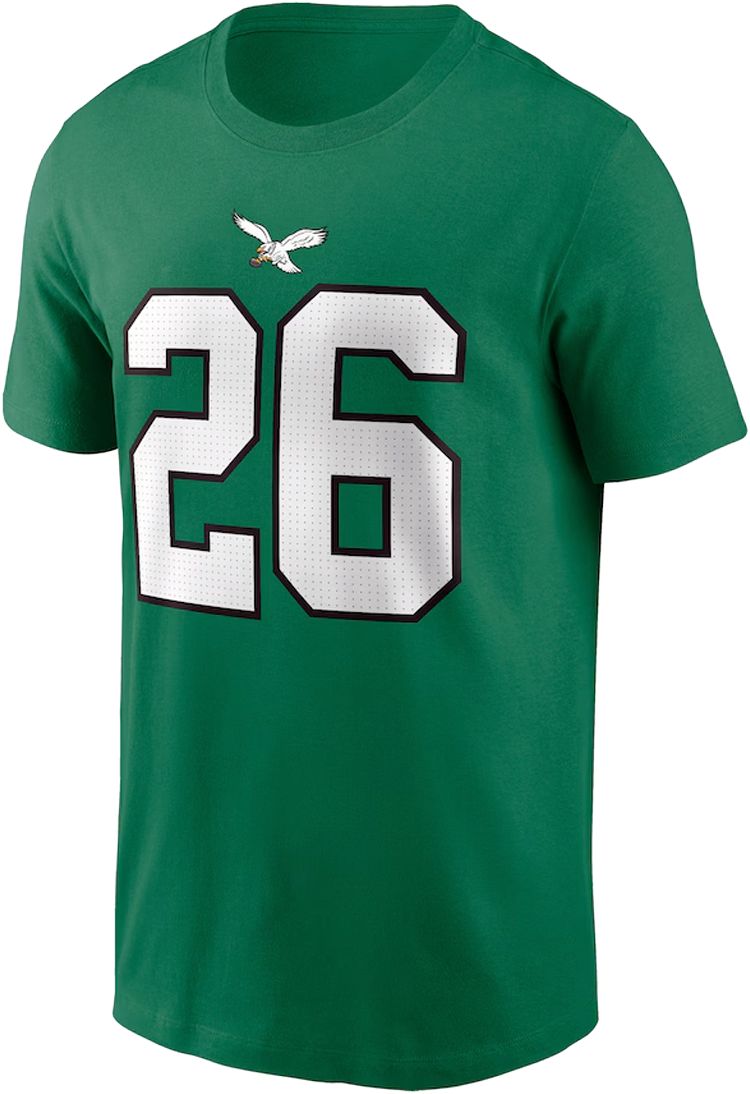 Nike Men's Philadelphia Eagles Saquon Barkley #26 Kelly Green T-Shirt product image