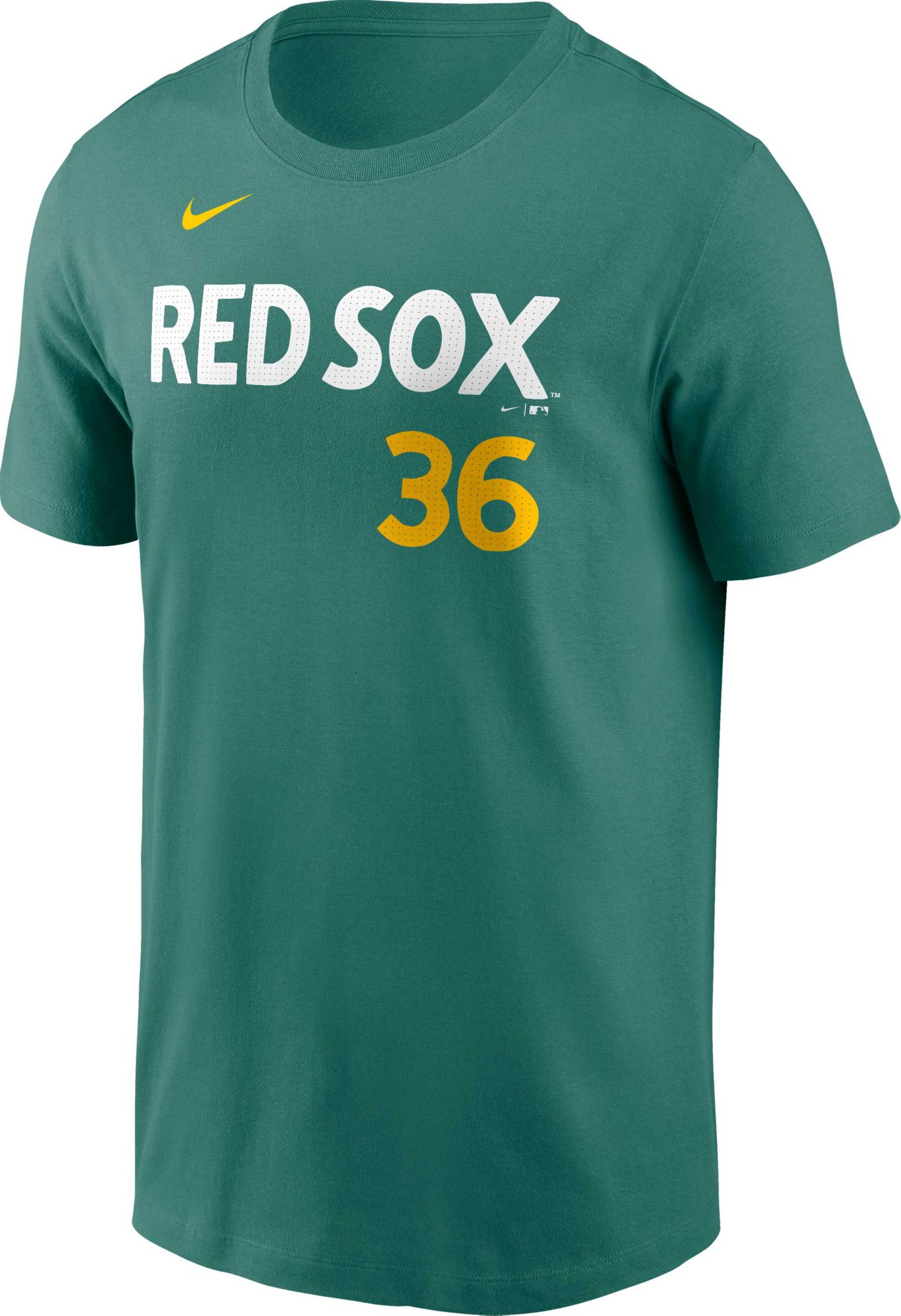 Nike Men's Boston Red Sox Triston Casas #36 City Connect Green T-Shirt product image