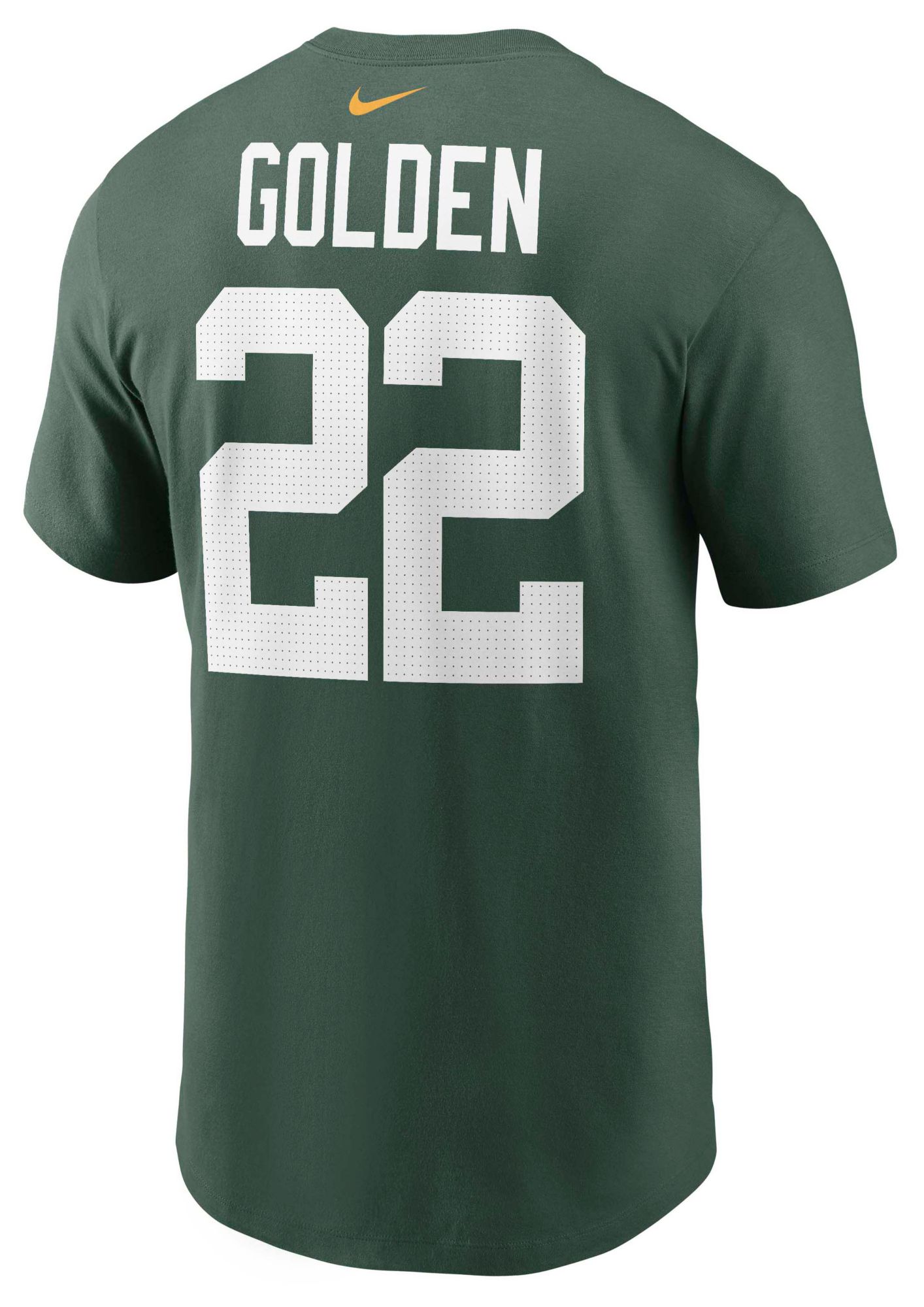Nike Men's Green Bay Packers Draft Pick #1 Green T-Shirt product image