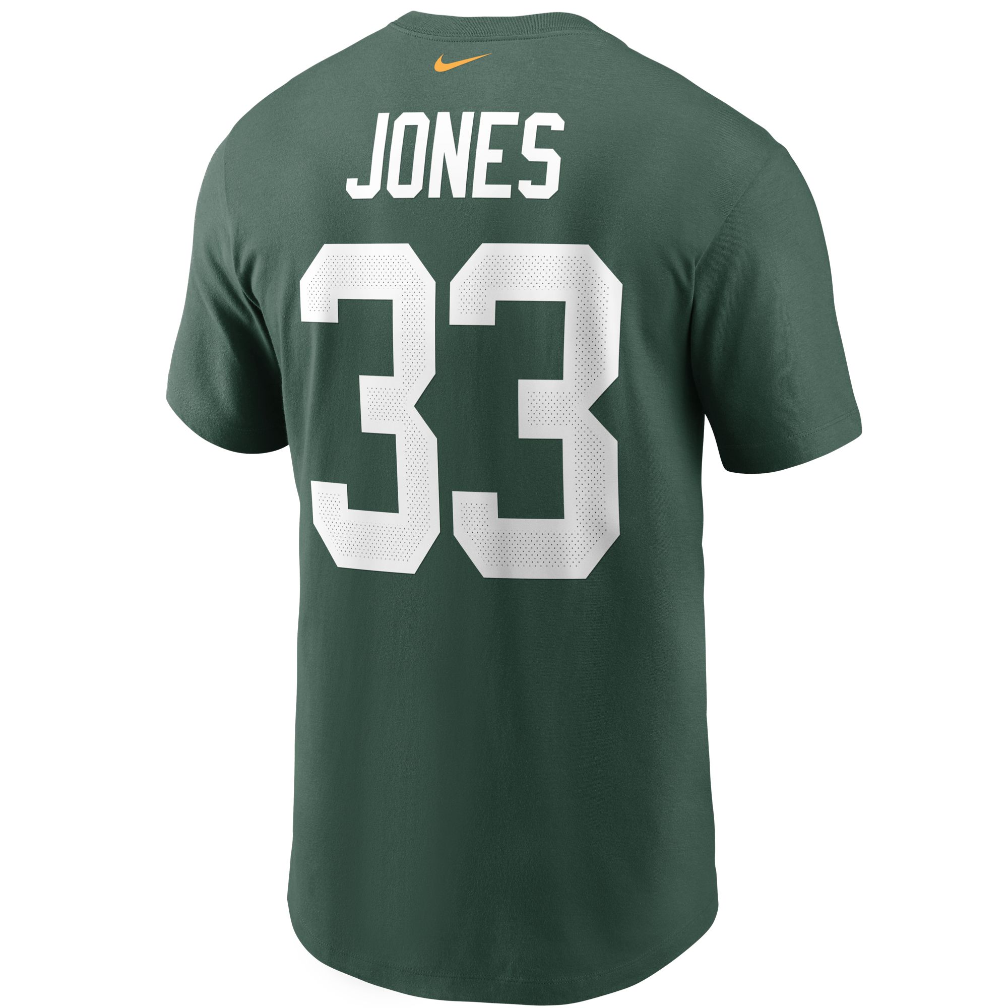 Nike Men's Green Bay Packers Aaron Jones #33 Legend Green T-Shirt product image