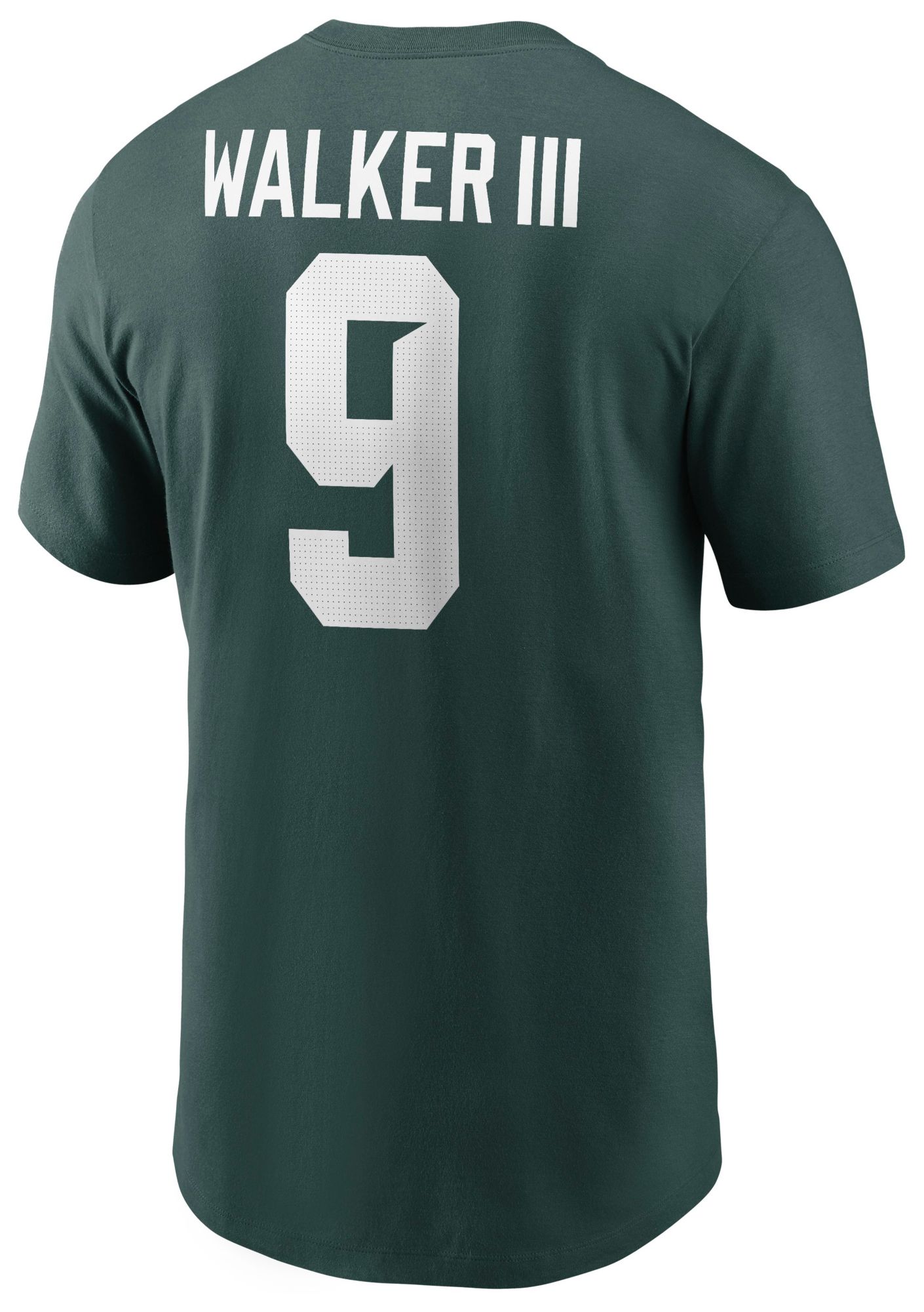 Nike Men's Michigan State Spartans Kenneth Walker #9 Green T-Shirt product image