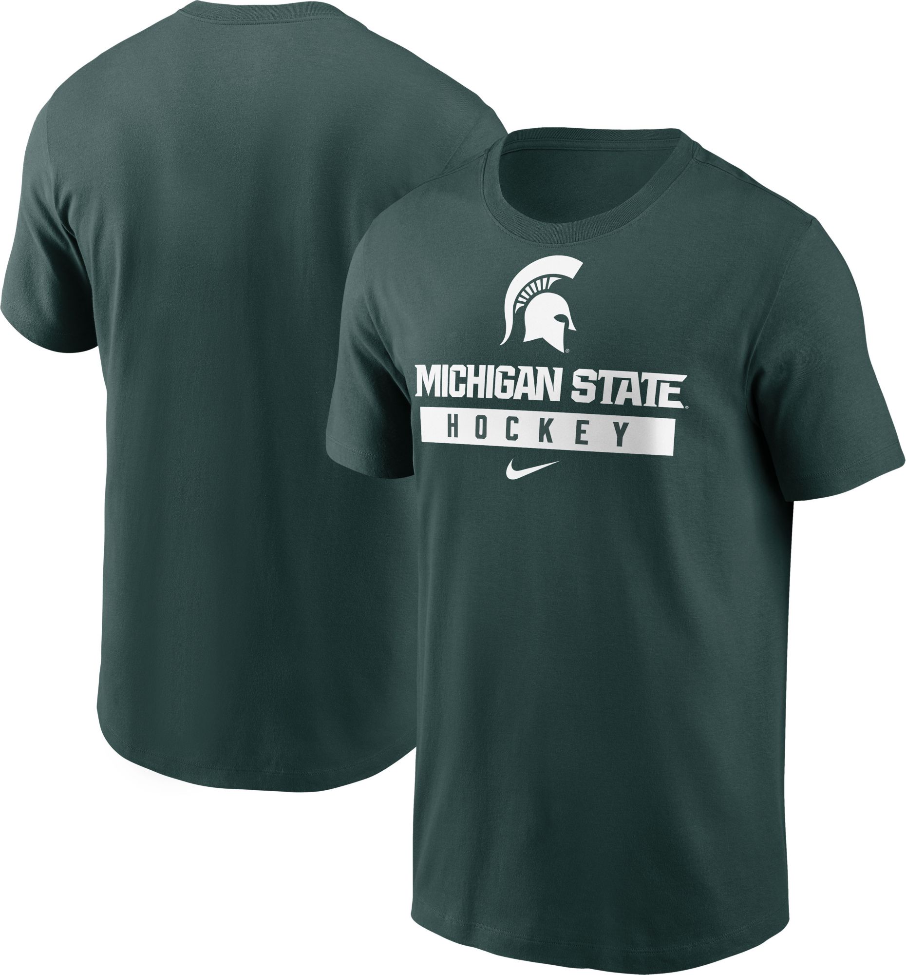 Nike Men's Michigan State Spartans Pro Green Hockey T-Shirt product image
