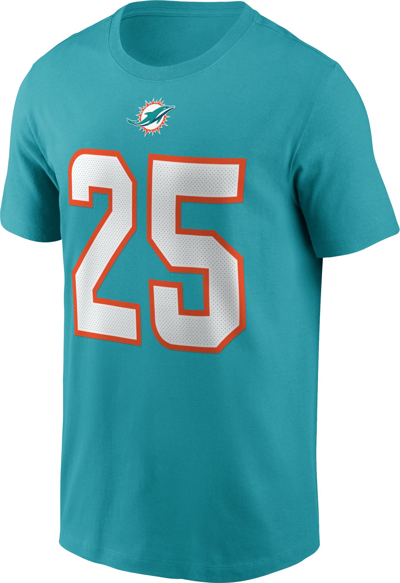 Nike Men's Miami Dolphins Xavien Howard #25 Aqua T-Shirt product image