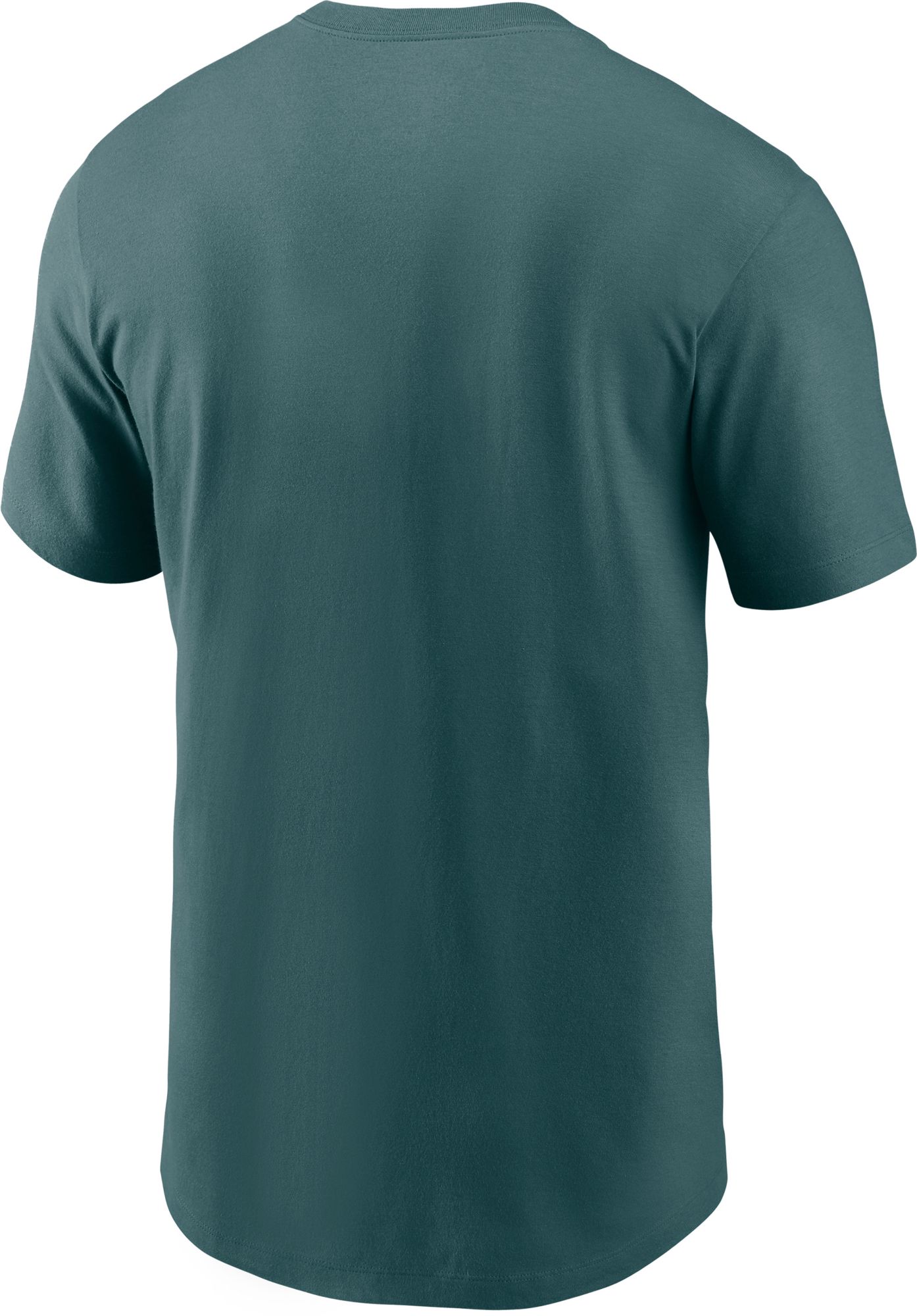 Nike Men's Philadelphia Eagles Blitz Helmet Teal T-Shirt