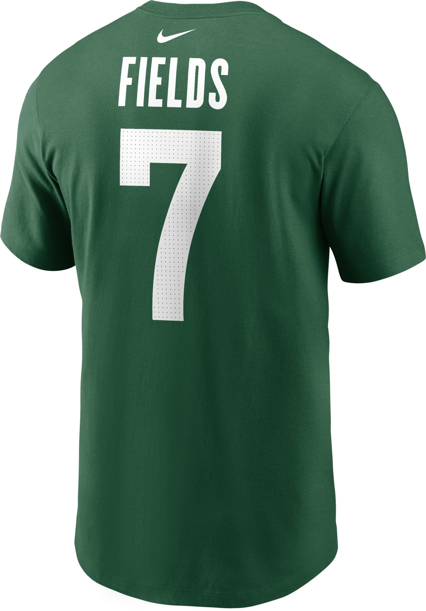 Nike Men's Justin Fields #2 New York Jets Green T-Shirt product image